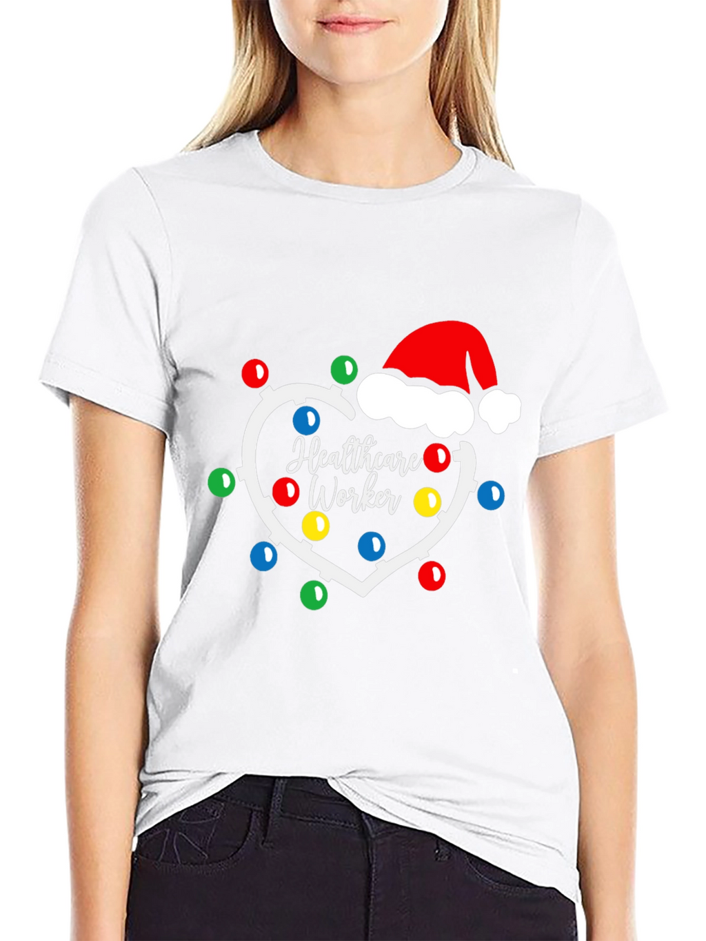 Healthcare Worker Christmas T-Shirt
