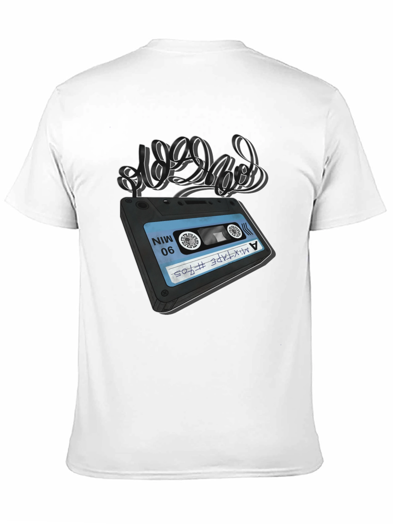 Retro Cassette Tape Graphic T-Shirt