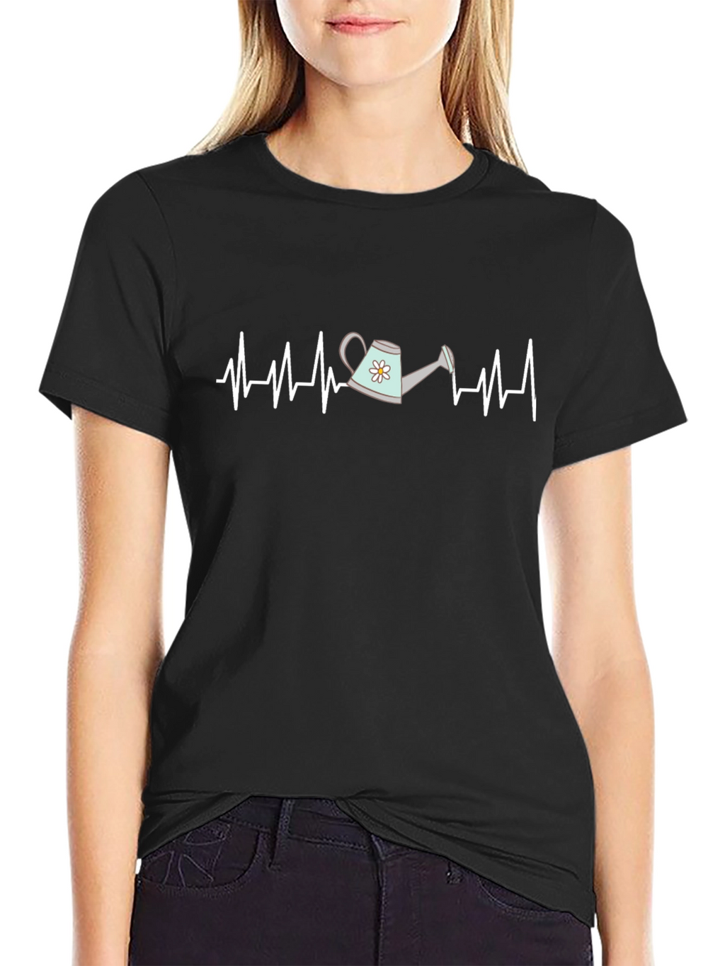 Gardening Heartbeat T-Shirt - Gardener Gift