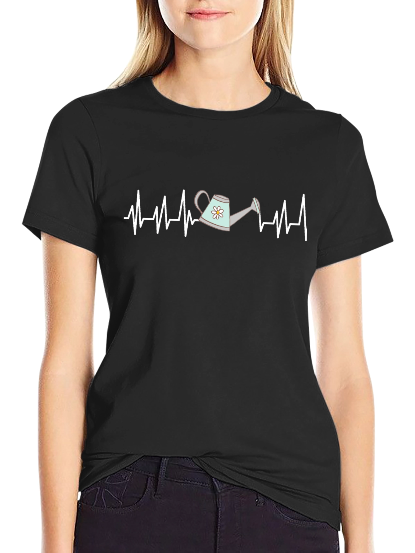 Gardening Heartbeat T-Shirt - Gardener Gift