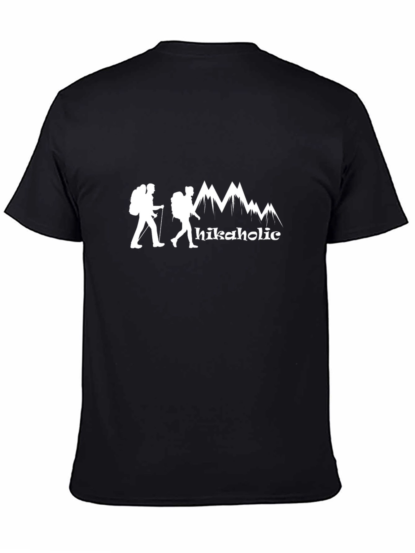 Hikeaholic Graphic Tee - Mountain Adventure T-Shirt
