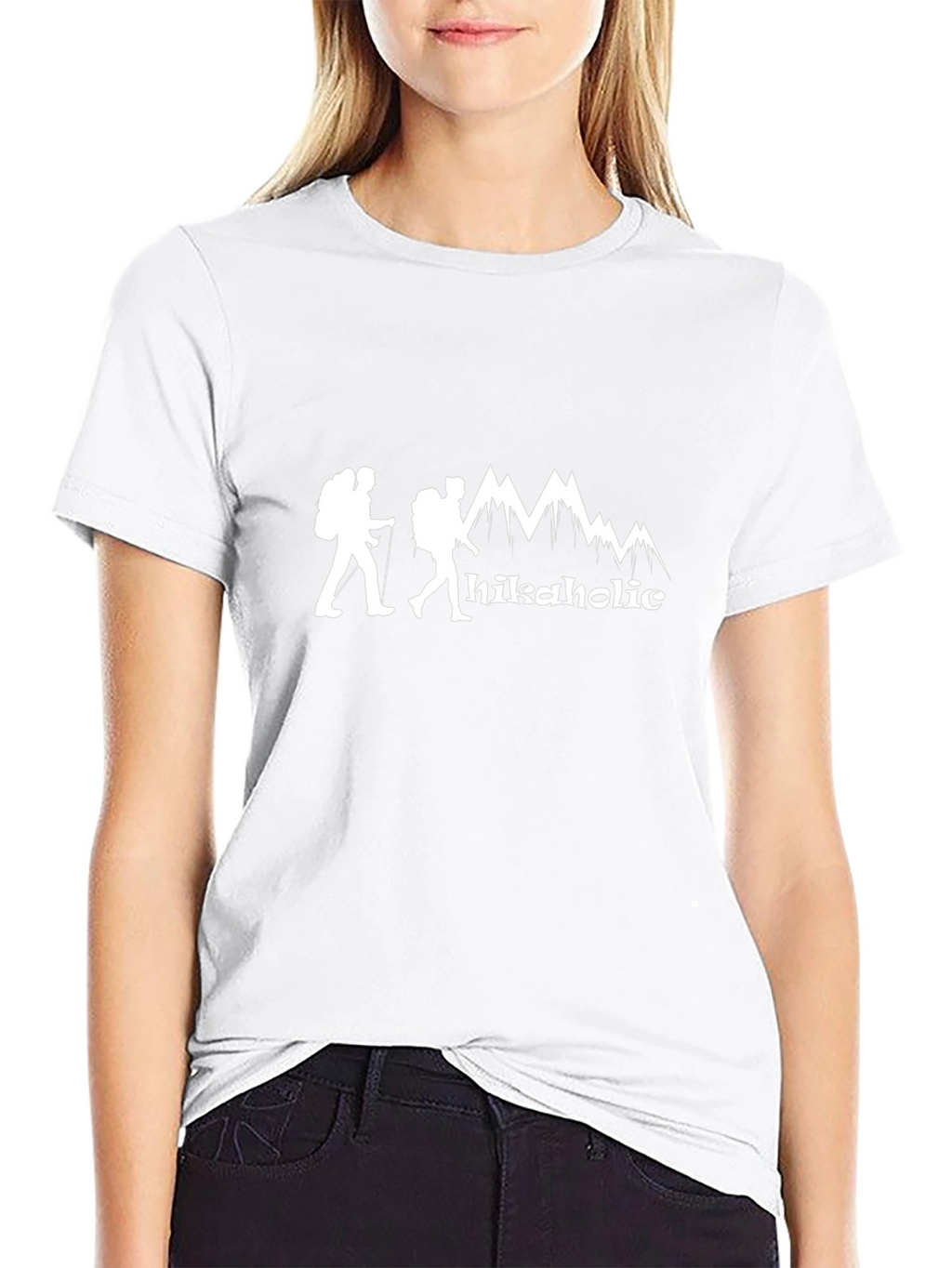 Hikeaholic Graphic Tee - Mountain Adventure T-Shirt