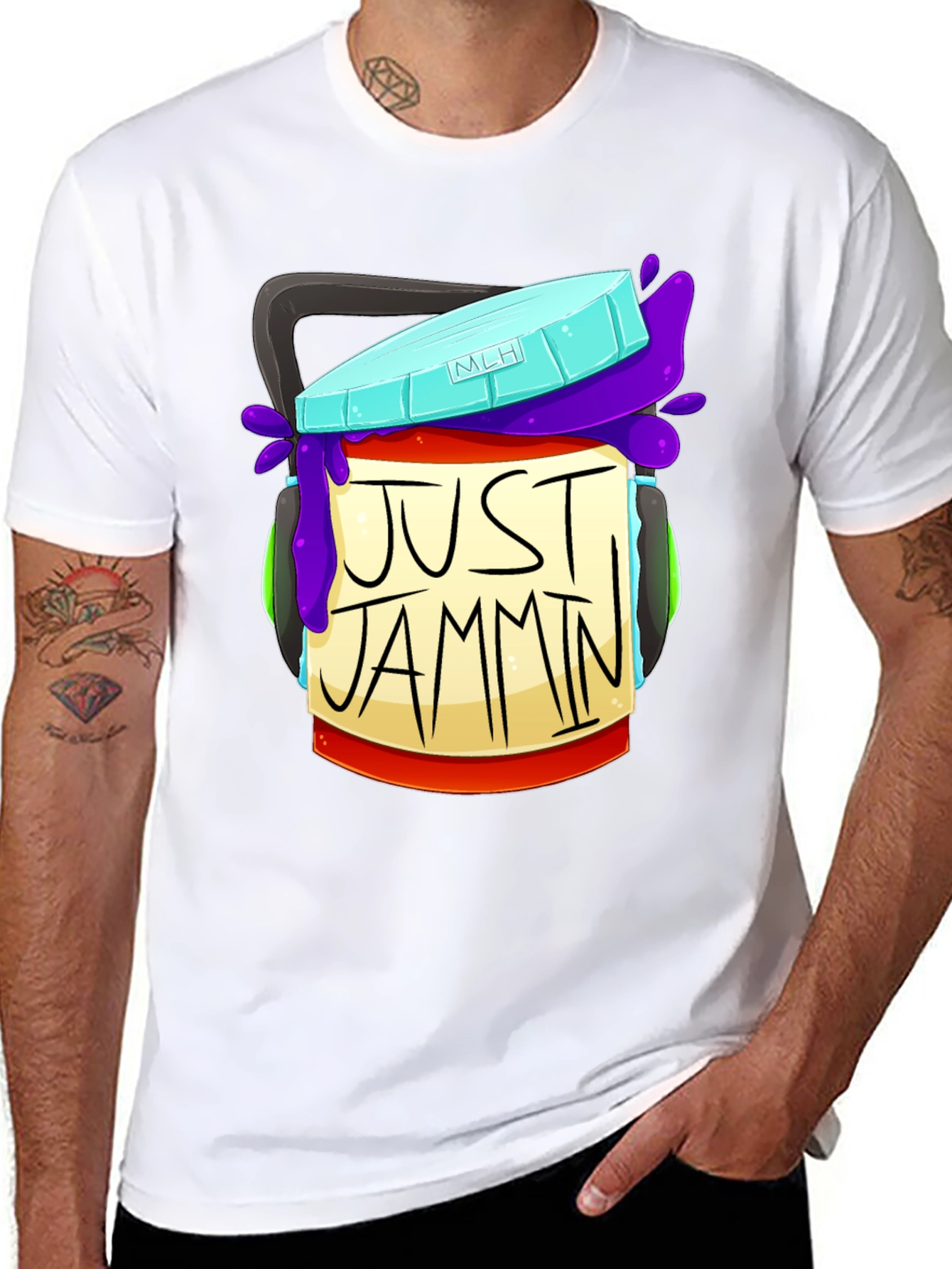 Just Jammin T-Shirt - Music Lover Tee