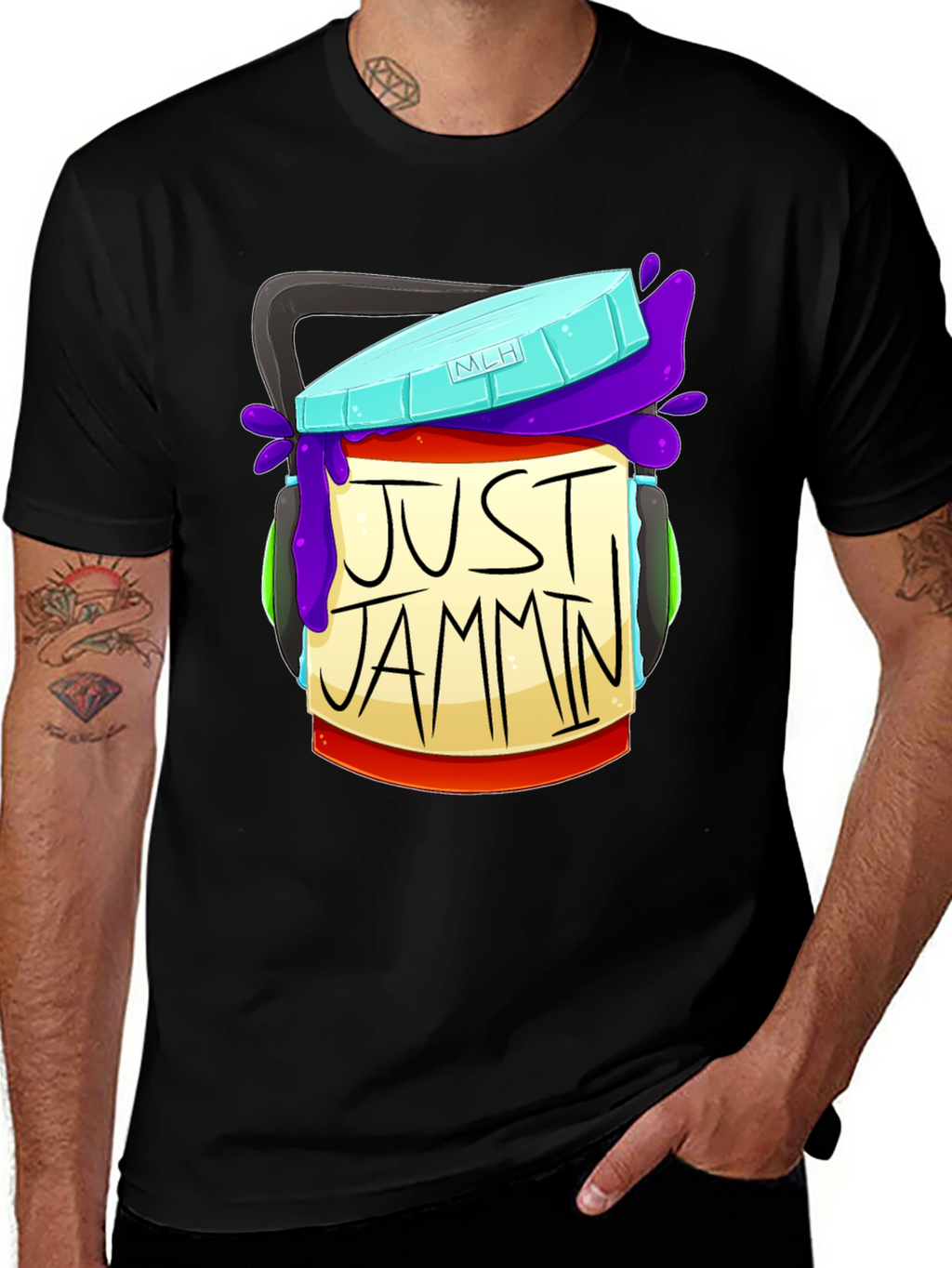 Just Jammin T-Shirt - Music Lover Tee
