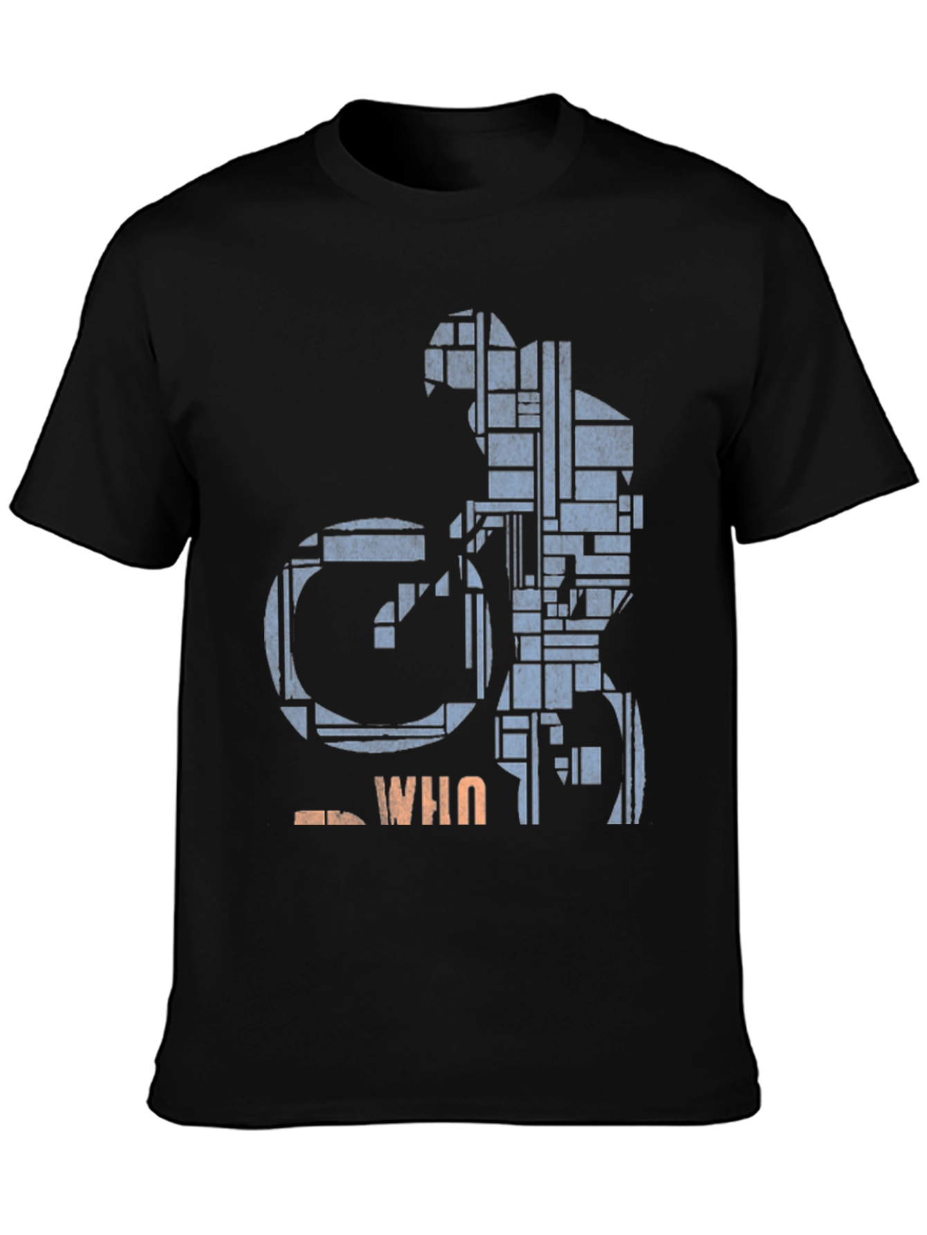 Abstract Cycling T-Shirt - Unique Graphic Tee