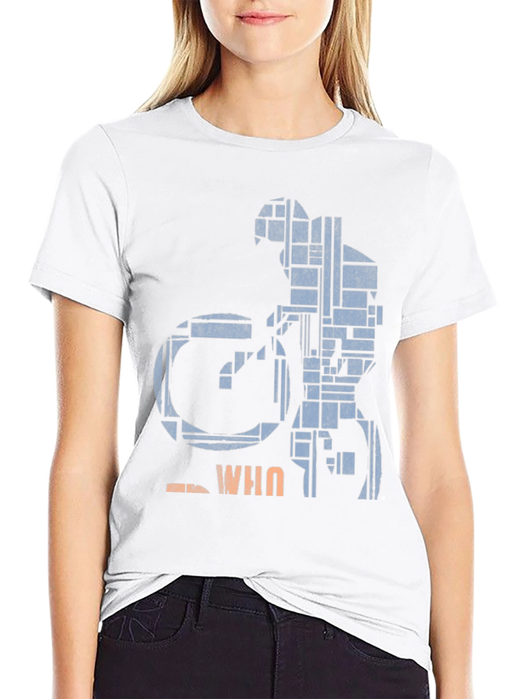 Abstract Cycling T-Shirt - Unique Graphic Tee