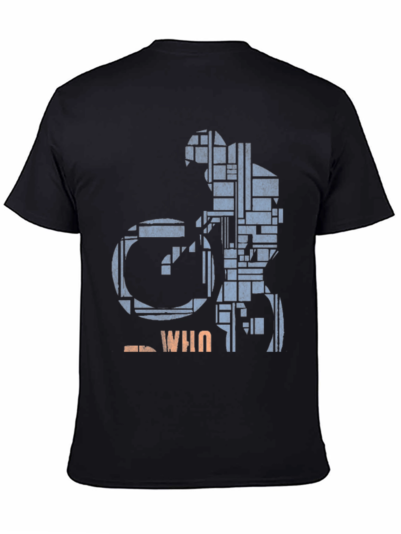 Abstract Cycling T-Shirt - Unique Graphic Tee
