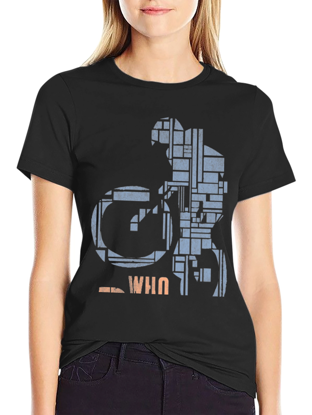Abstract Cycling T-Shirt - Unique Graphic Tee