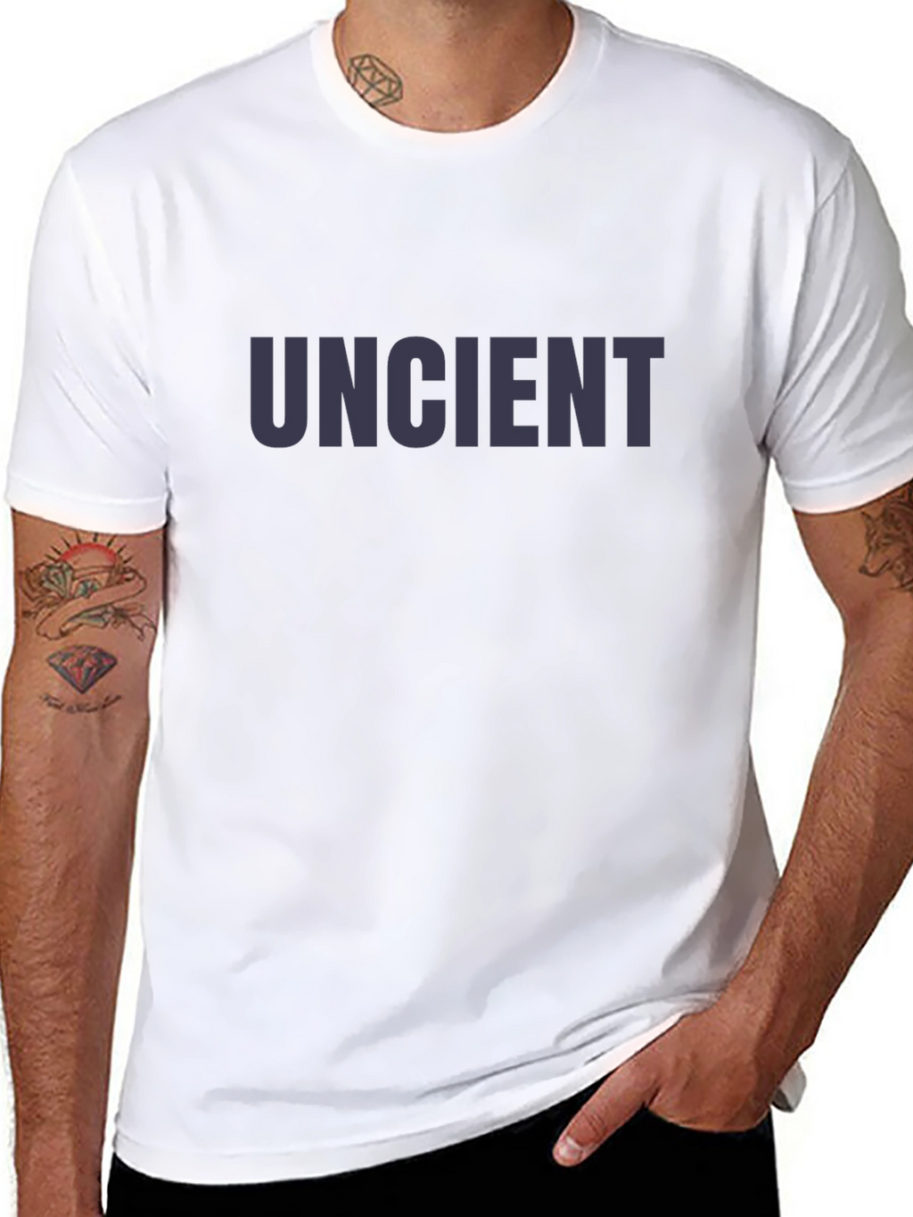 Uncient Graphic Tee - Casual Style