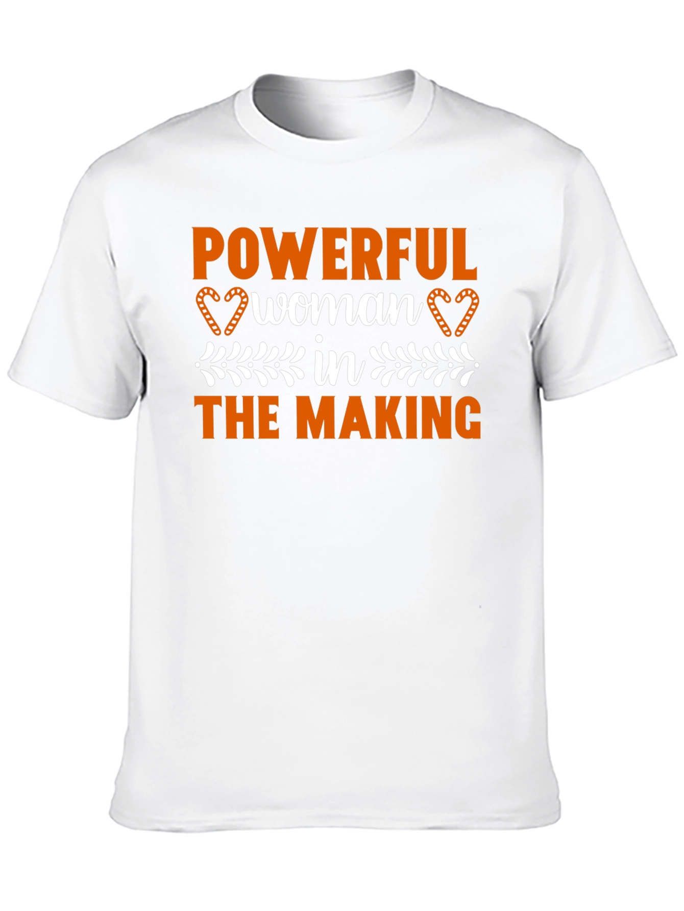 Powerful Woman in the Making Black T-Shirt