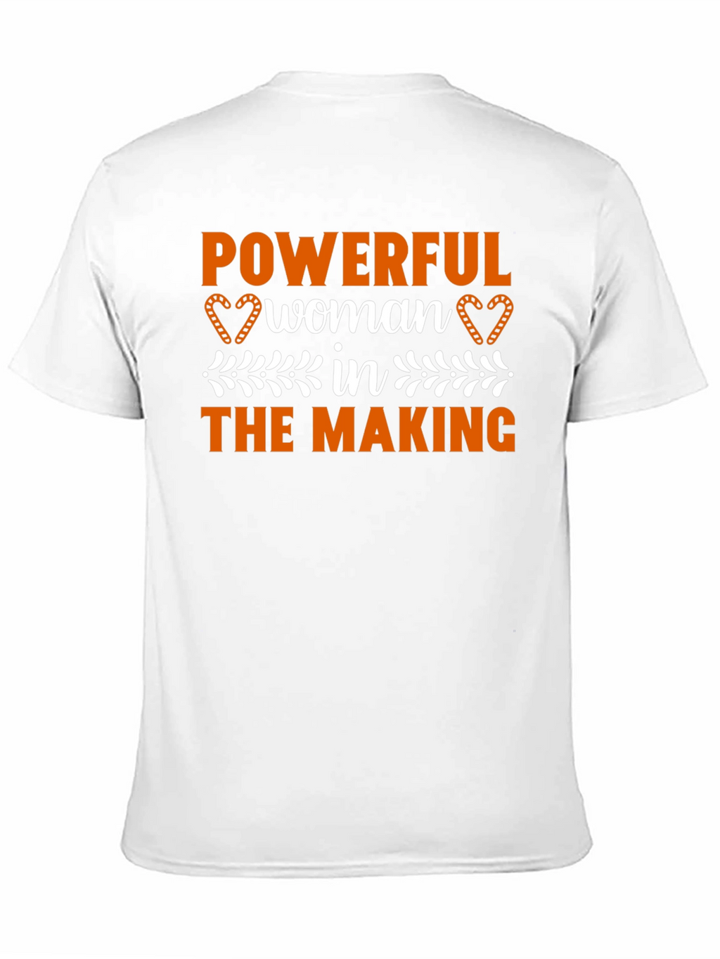 Powerful Woman in the Making Black T-Shirt