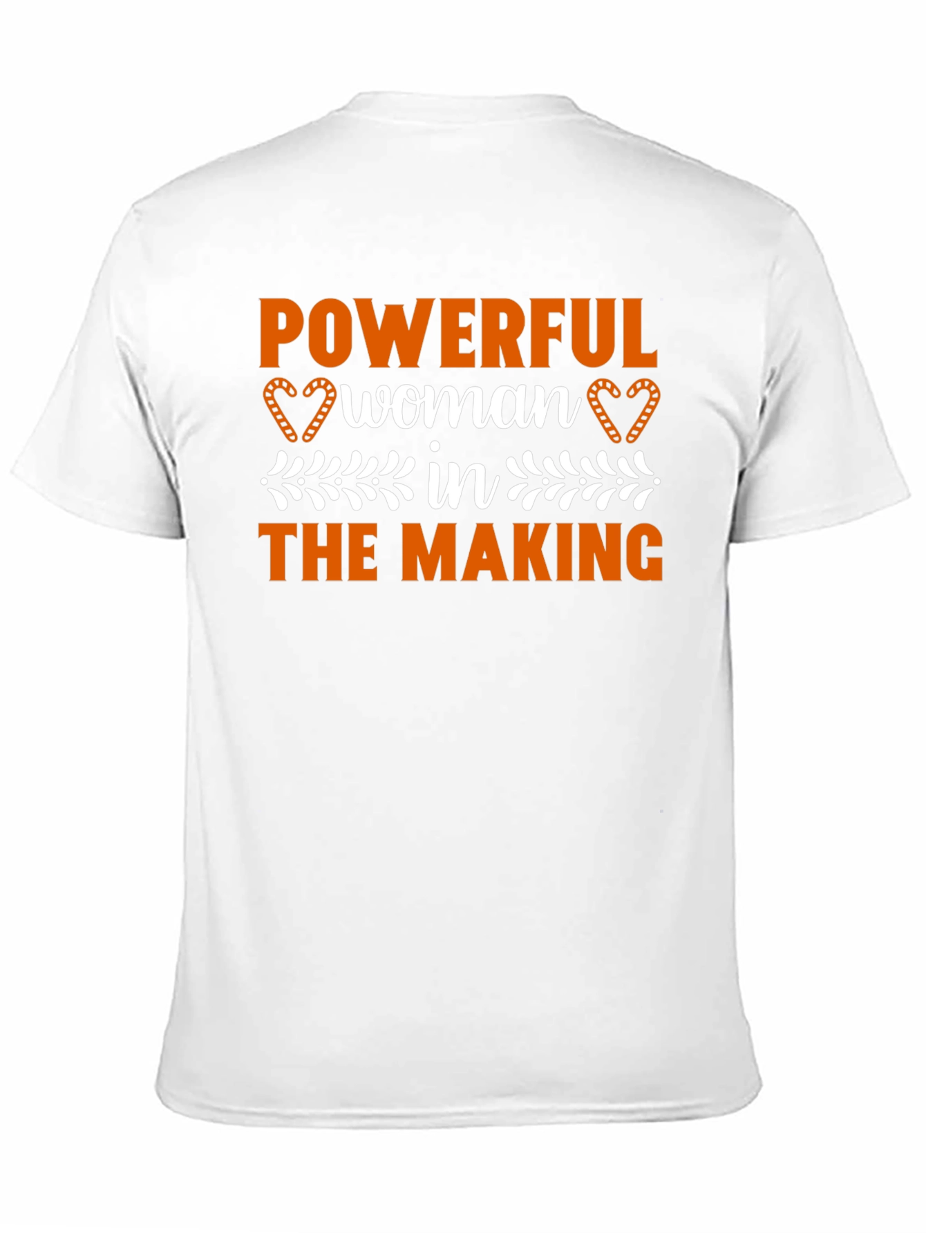 Powerful Woman in the Making Black T-Shirt