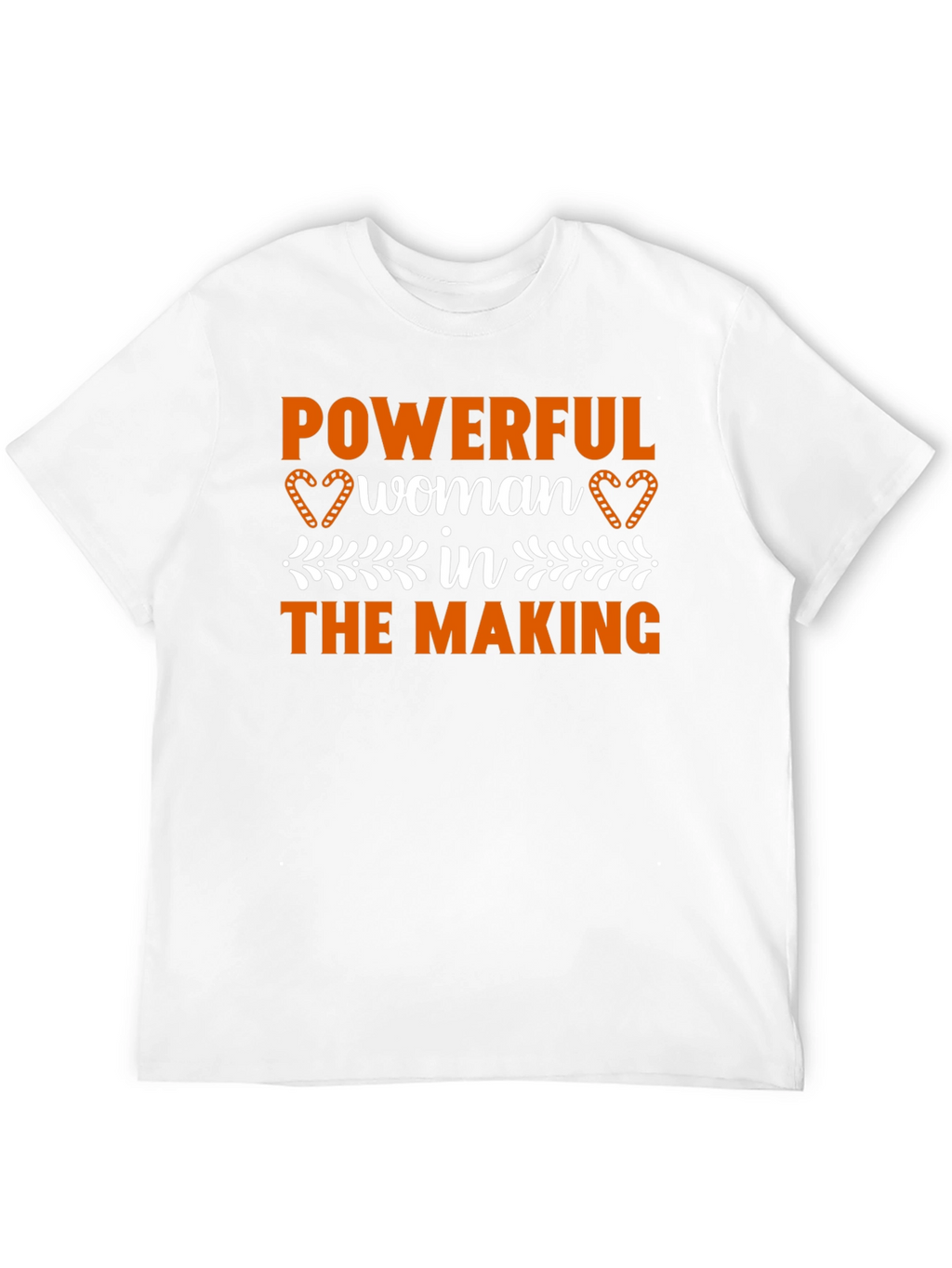 Powerful Woman in the Making Black T-Shirt