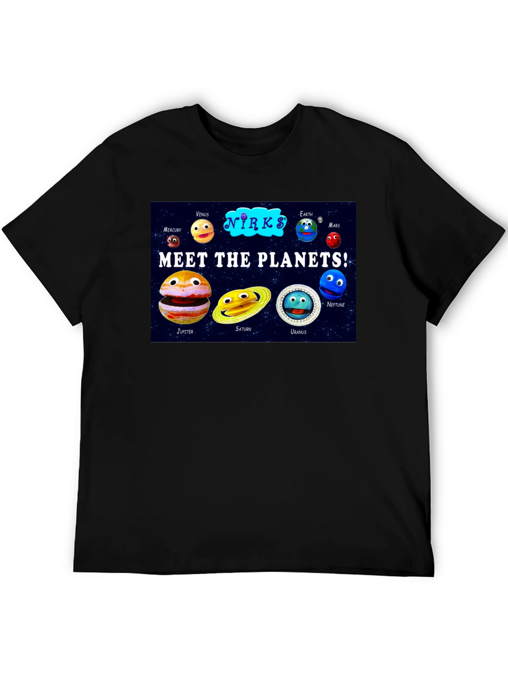 Meet The Planets Graphic T-Shirt