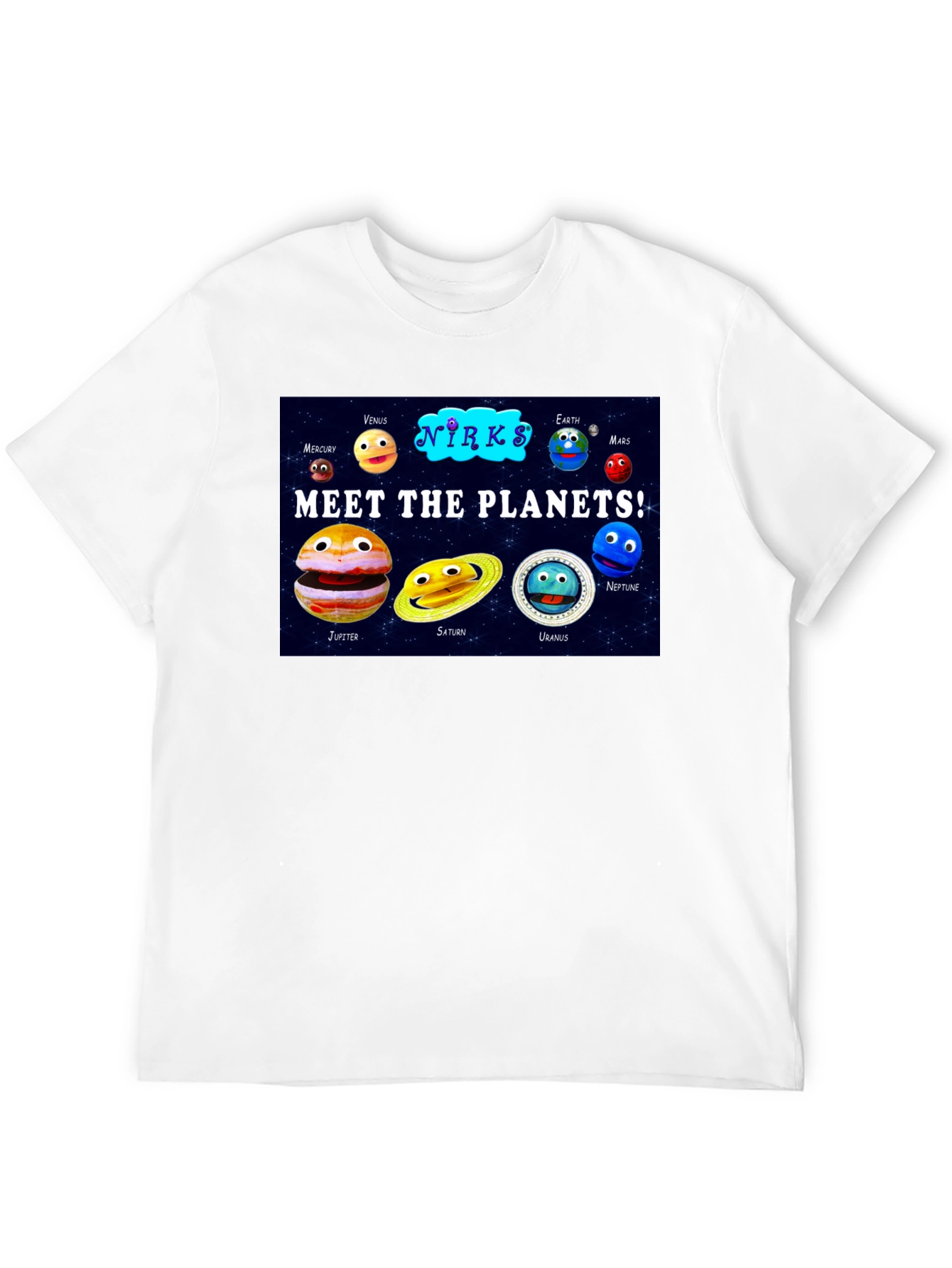 Meet The Planets Graphic T-Shirt