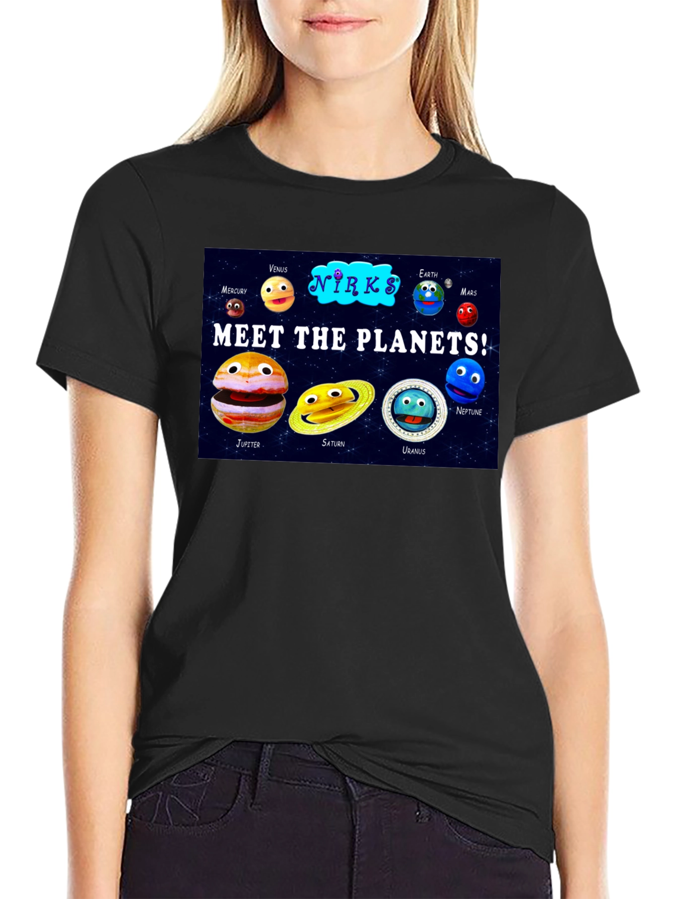 Meet The Planets Graphic T-Shirt