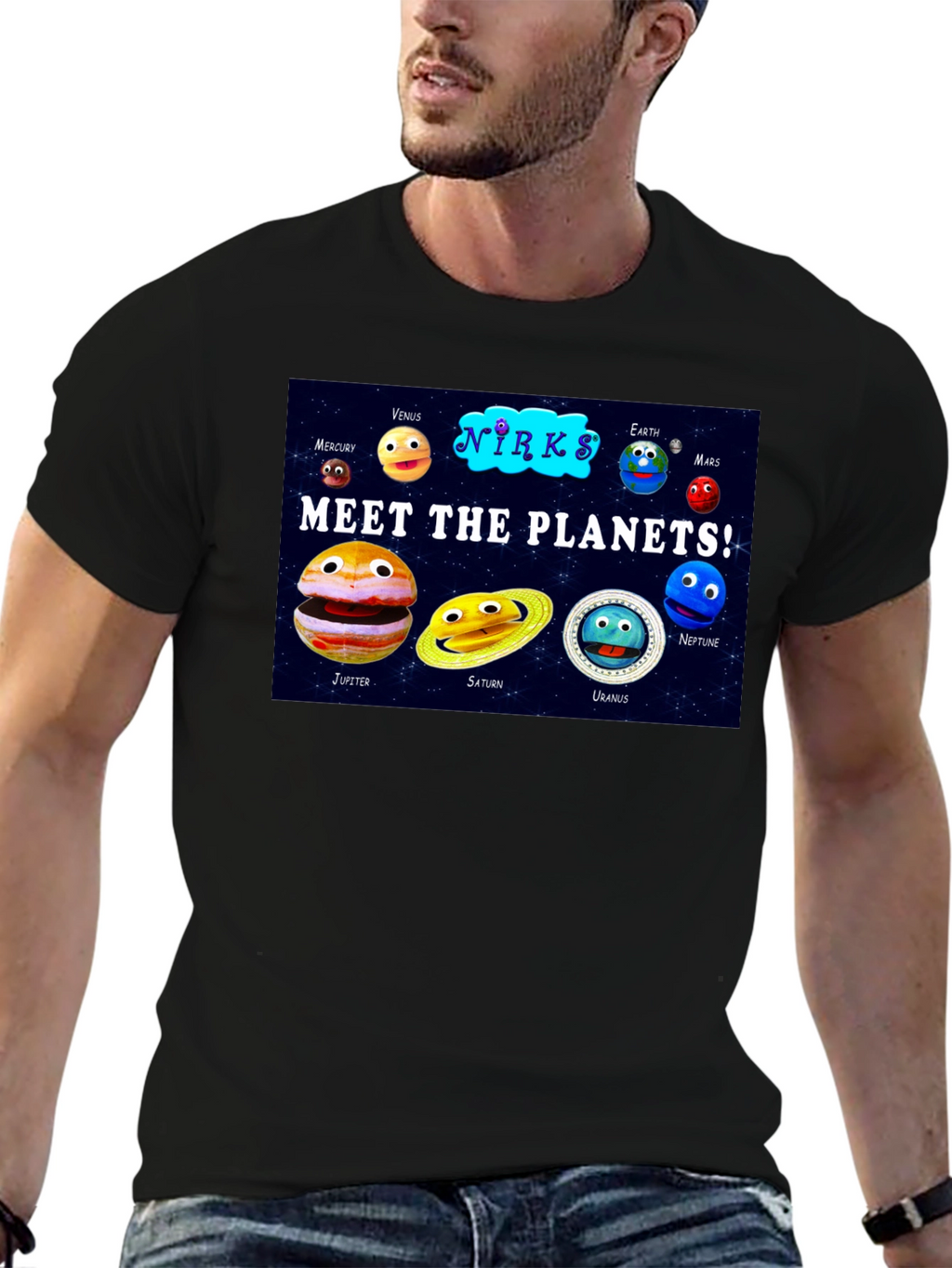 Meet The Planets Graphic T-Shirt