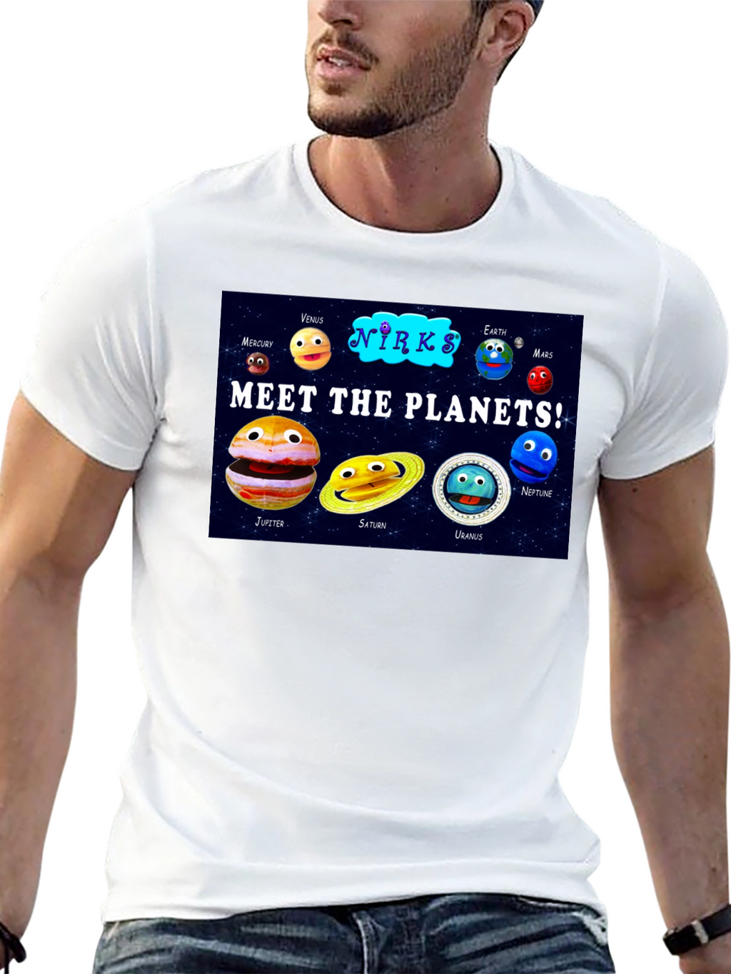 Meet The Planets Graphic T-Shirt