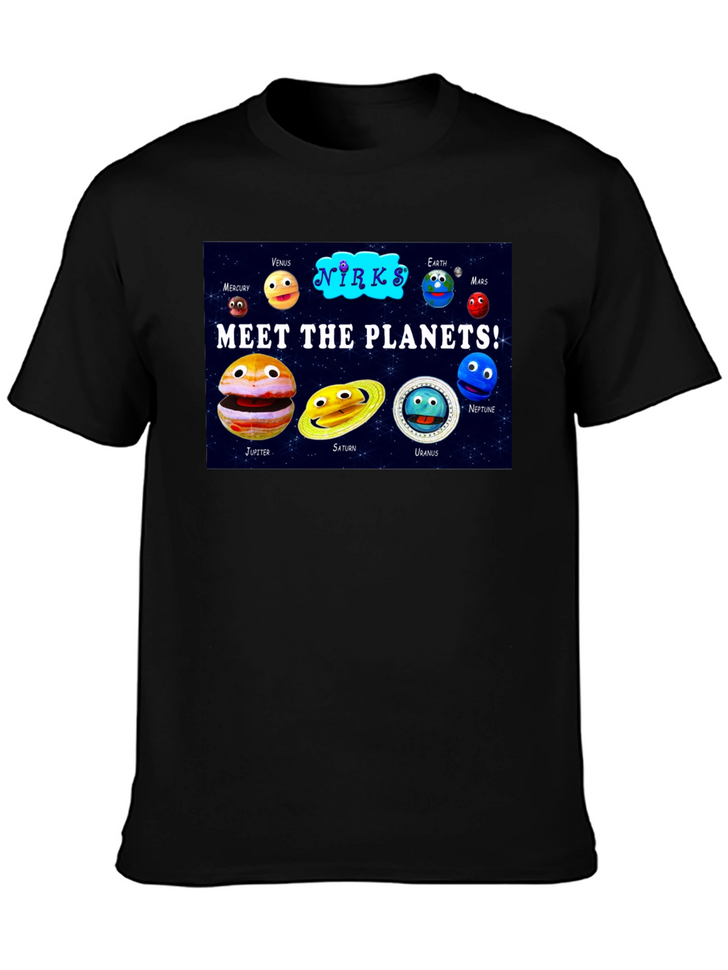 Meet The Planets Graphic T-Shirt