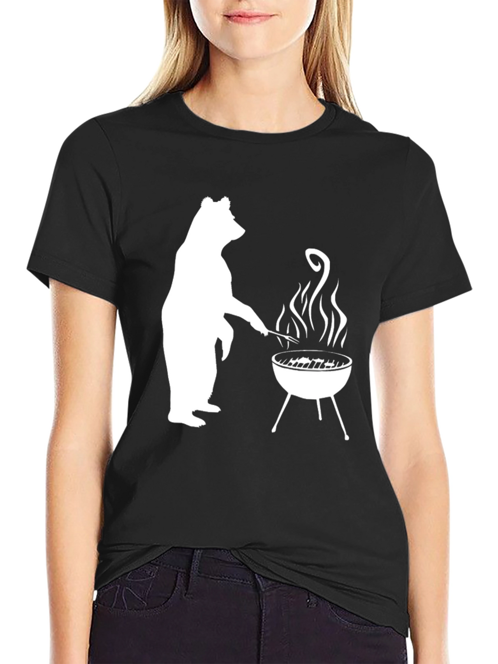 BBQ Bear T-Shirt - Grilling Fun