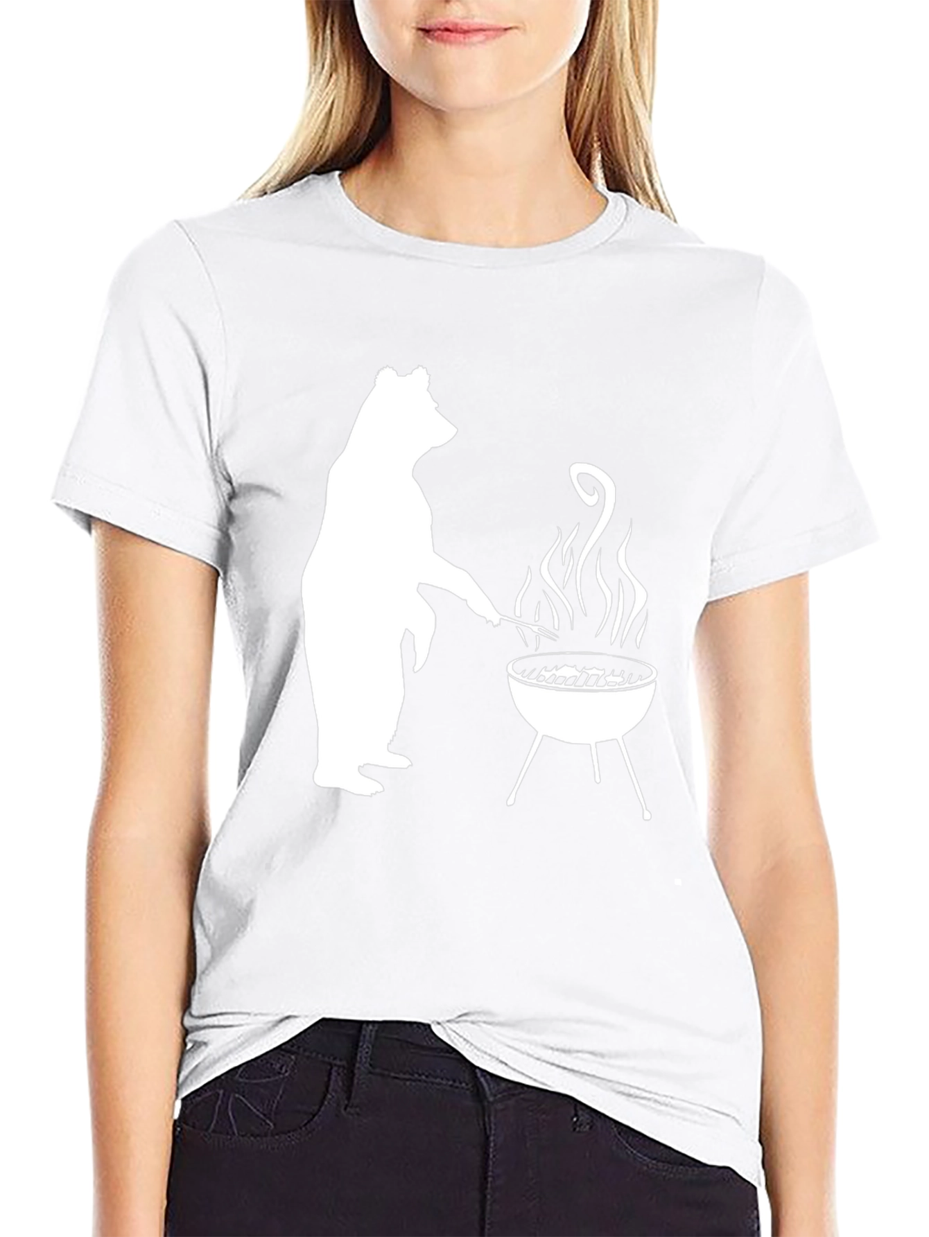 BBQ Bear T-Shirt - Grilling Fun