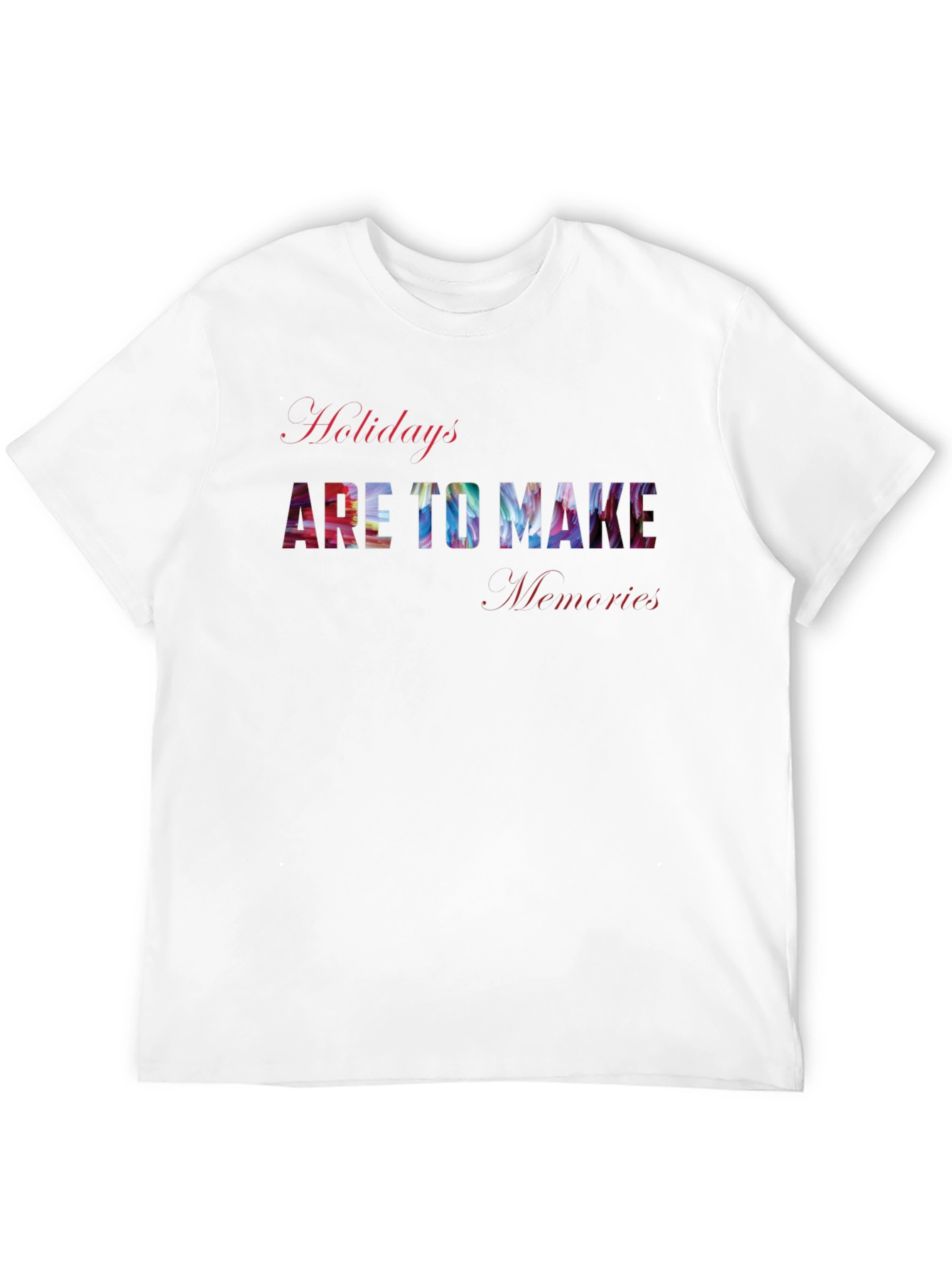 Holiday Memories Black T-Shirt