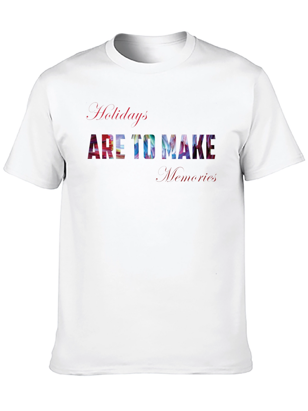 Holiday Memories Black T-Shirt