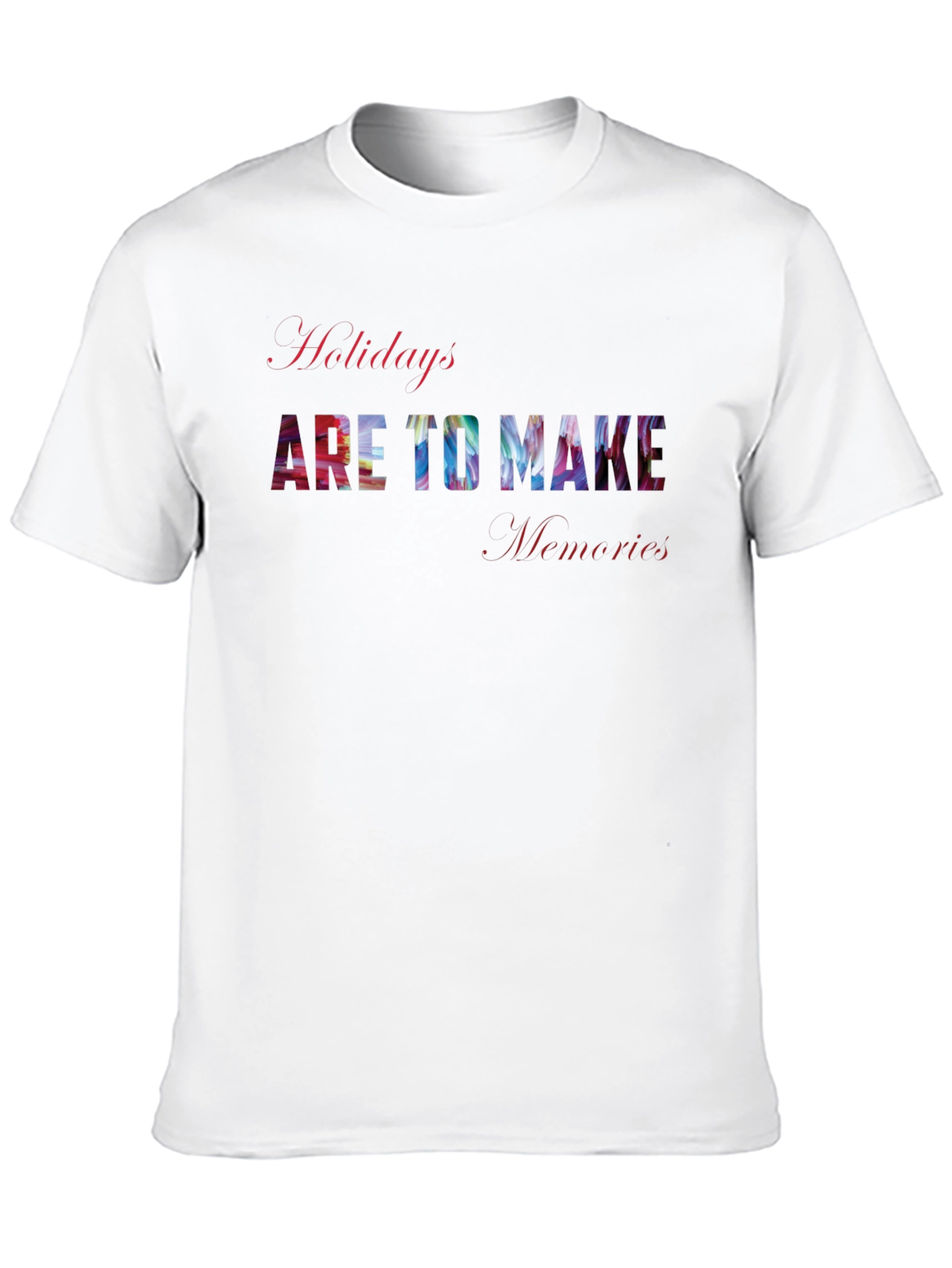 Holiday Memories Black T-Shirt