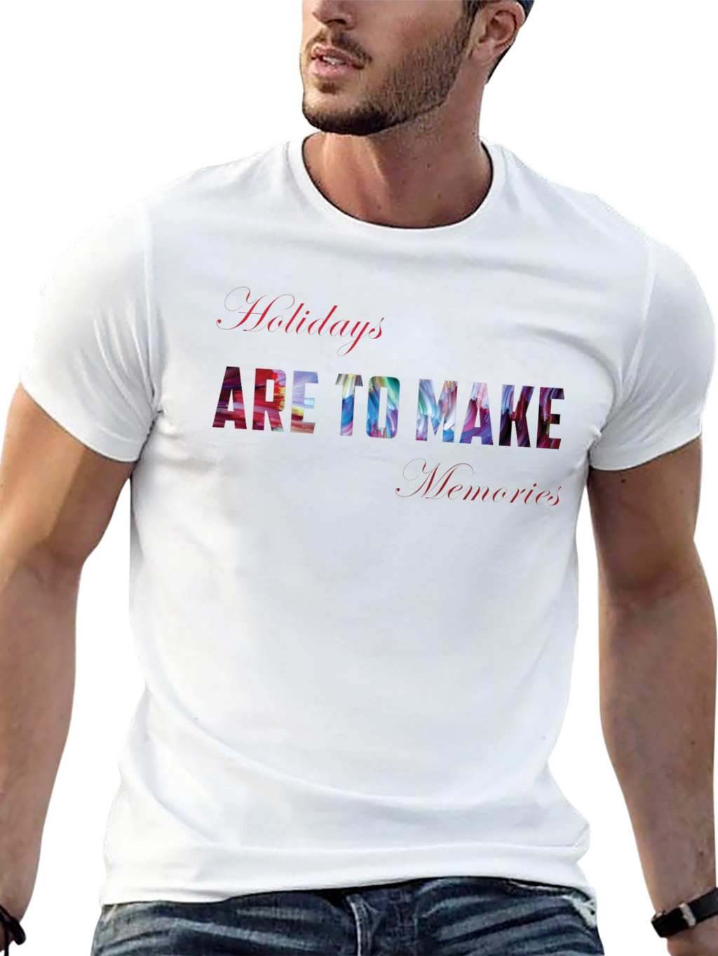 Holiday Memories Black T-Shirt