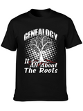 Genealogy T-Shirt: All About The Roots