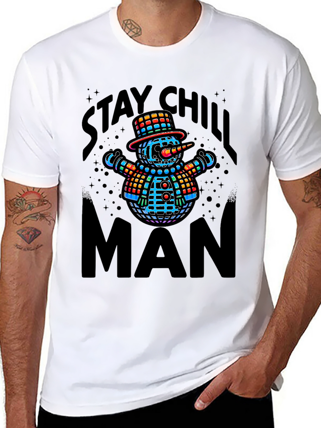 Stay Chill Man Graphic Tee