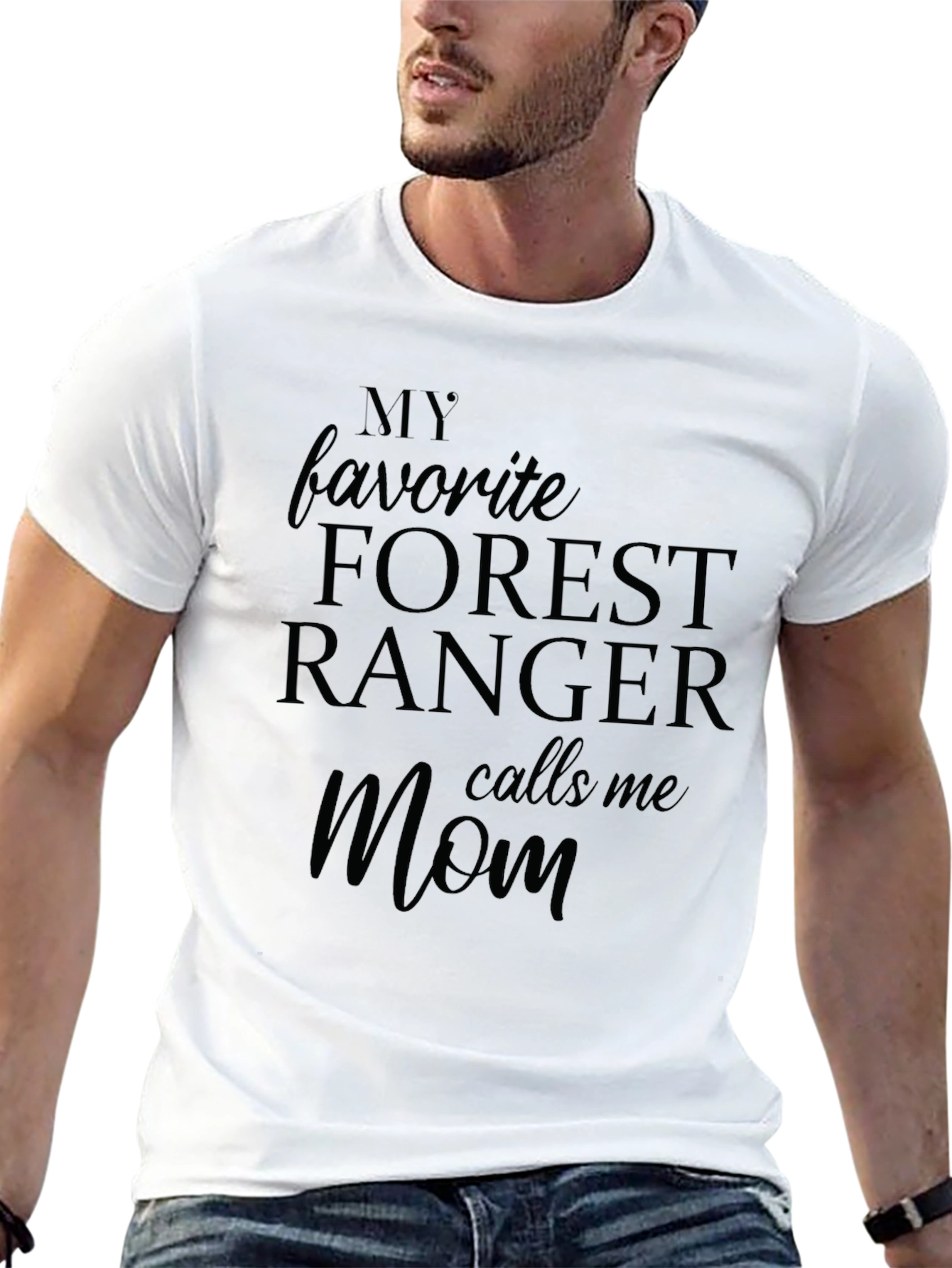Forest Ranger Mom Graphic Tee
