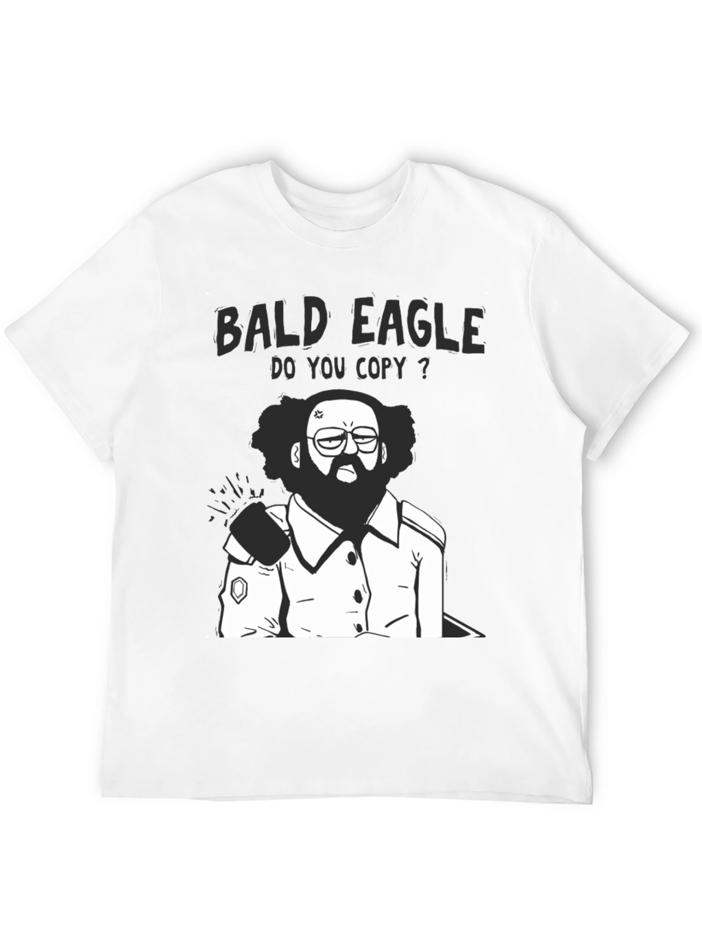 Bald Eagle Do You Copy T-Shirt - Mens