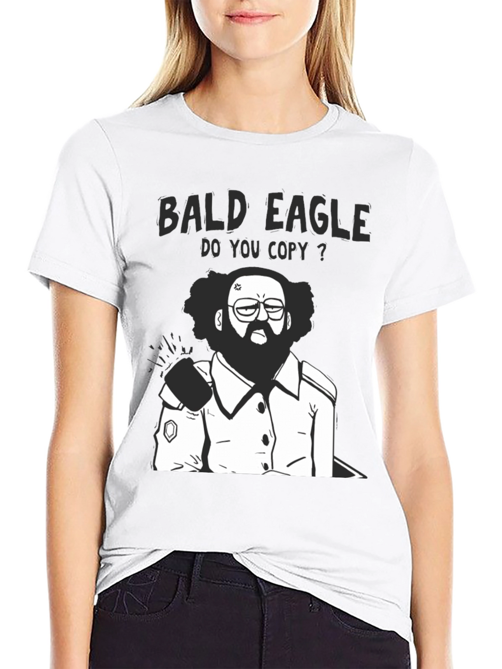 Bald Eagle Do You Copy T-Shirt - Mens