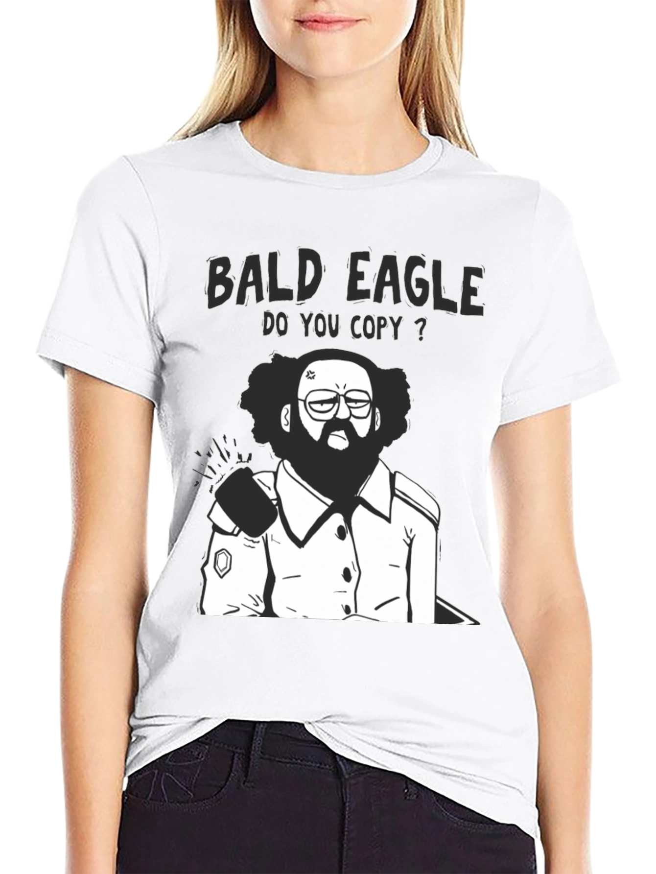 Bald Eagle Do You Copy T-Shirt - Mens