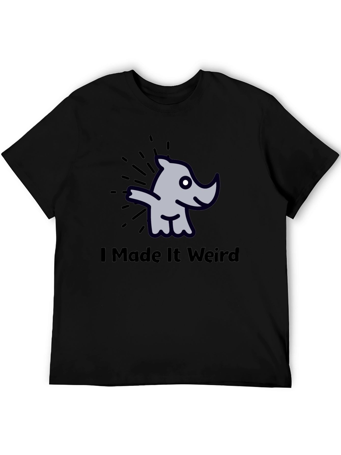 I Made It Weird Rhino Graphic T-Shirt