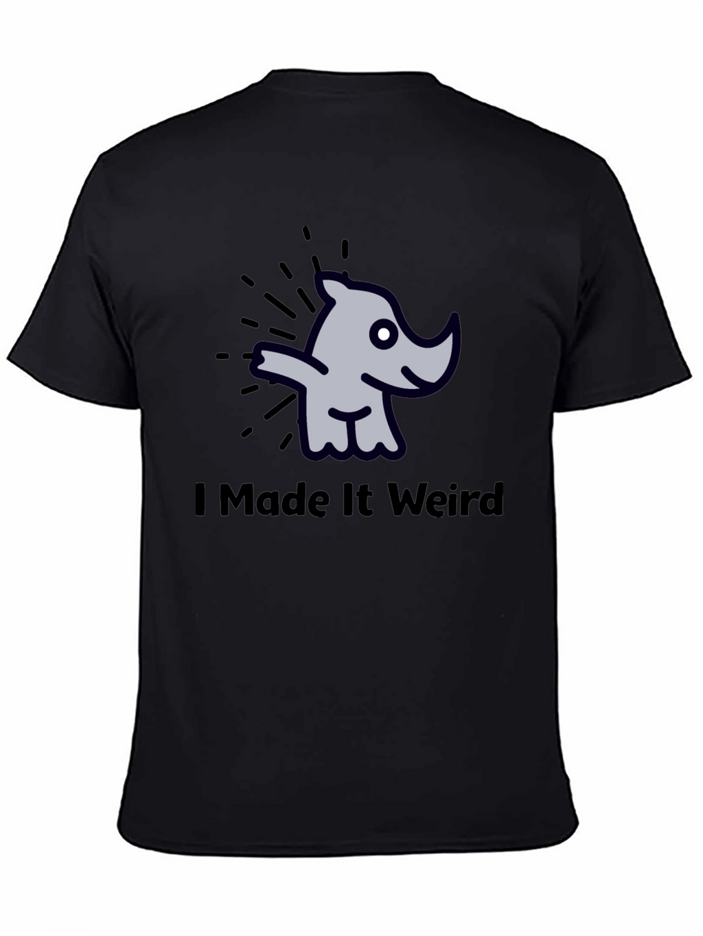 I Made It Weird Rhino Graphic T-Shirt
