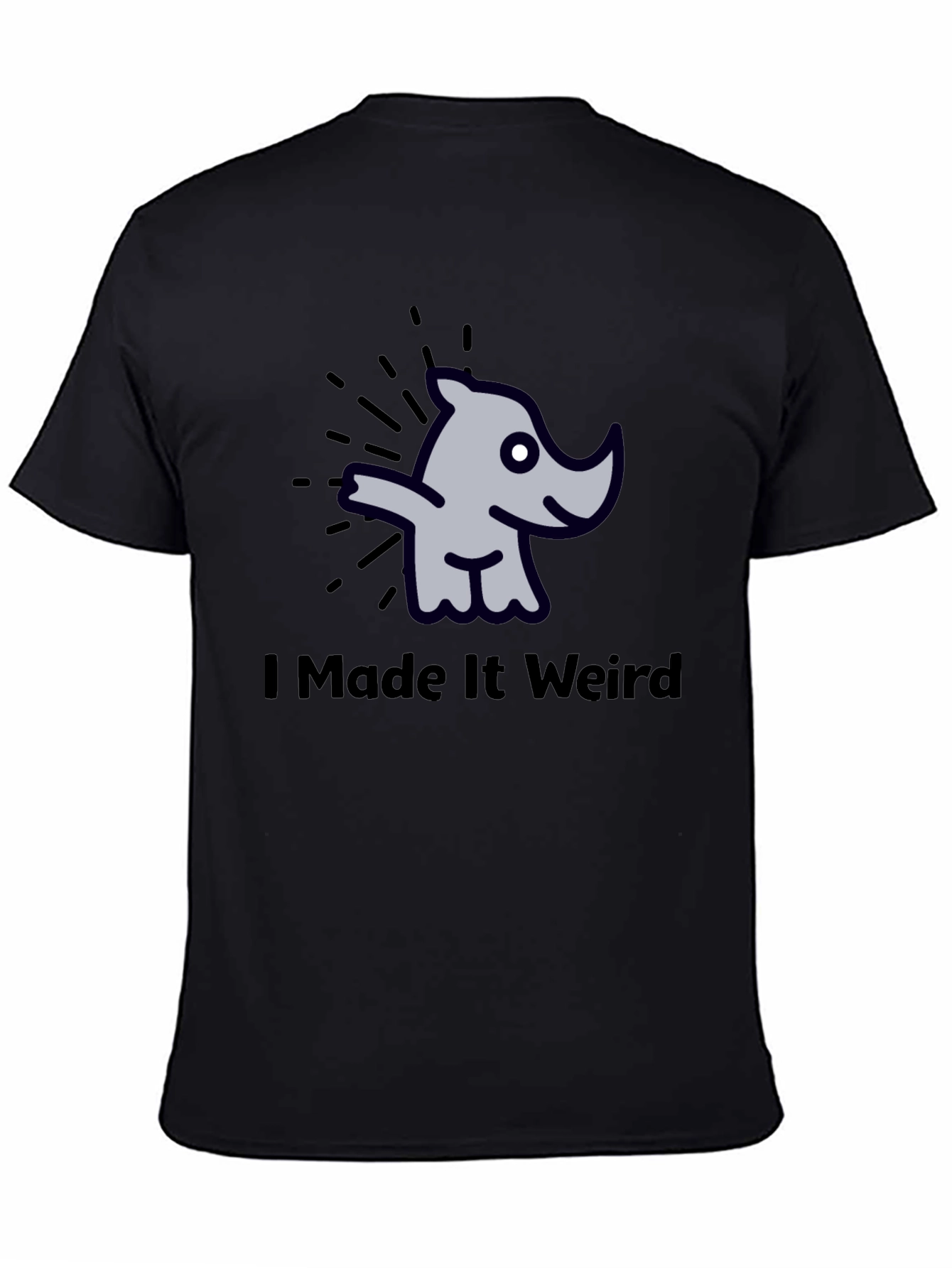 I Made It Weird Rhino Graphic T-Shirt