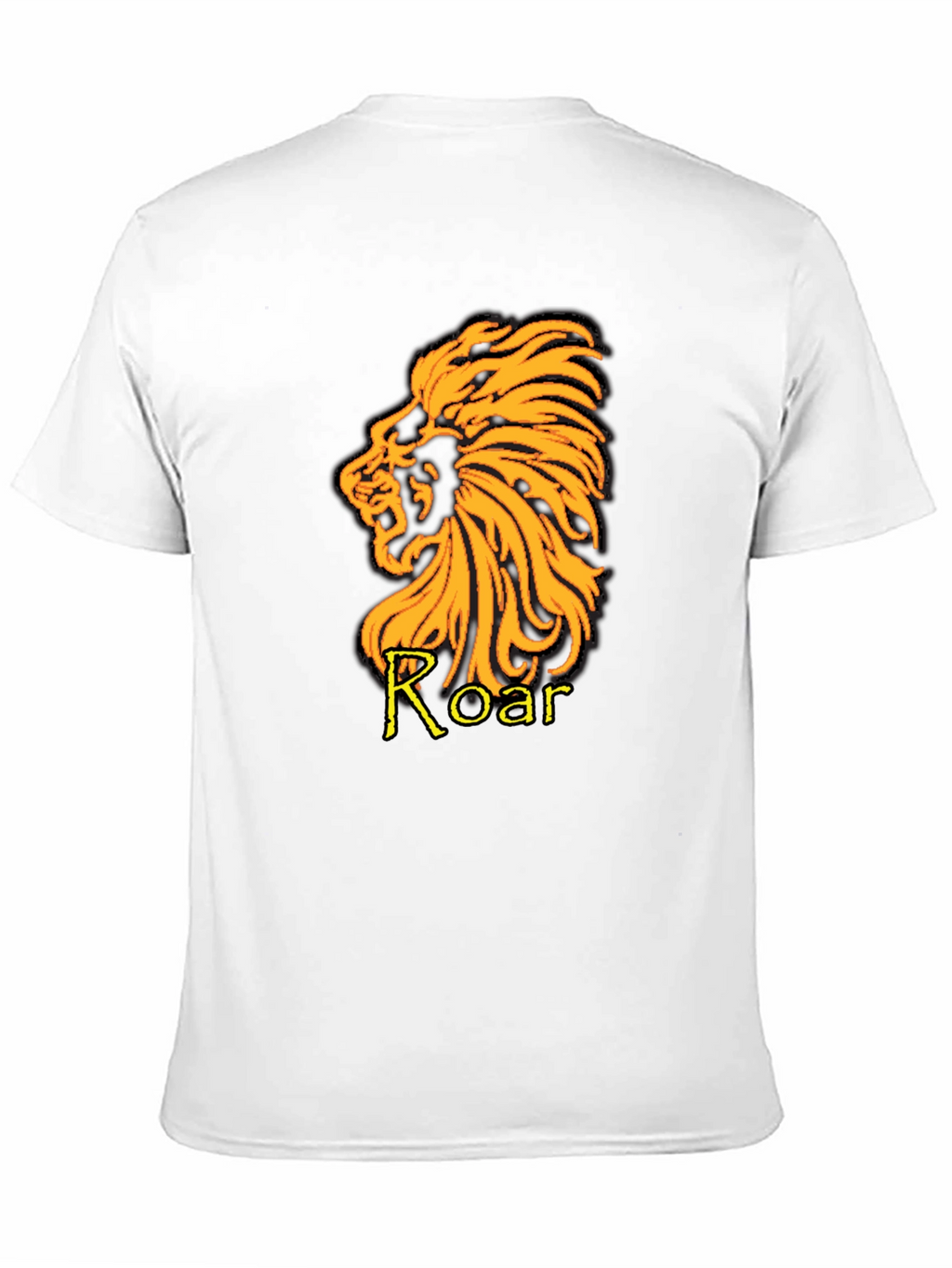 Lion Roar Graphic T-Shirt - Black