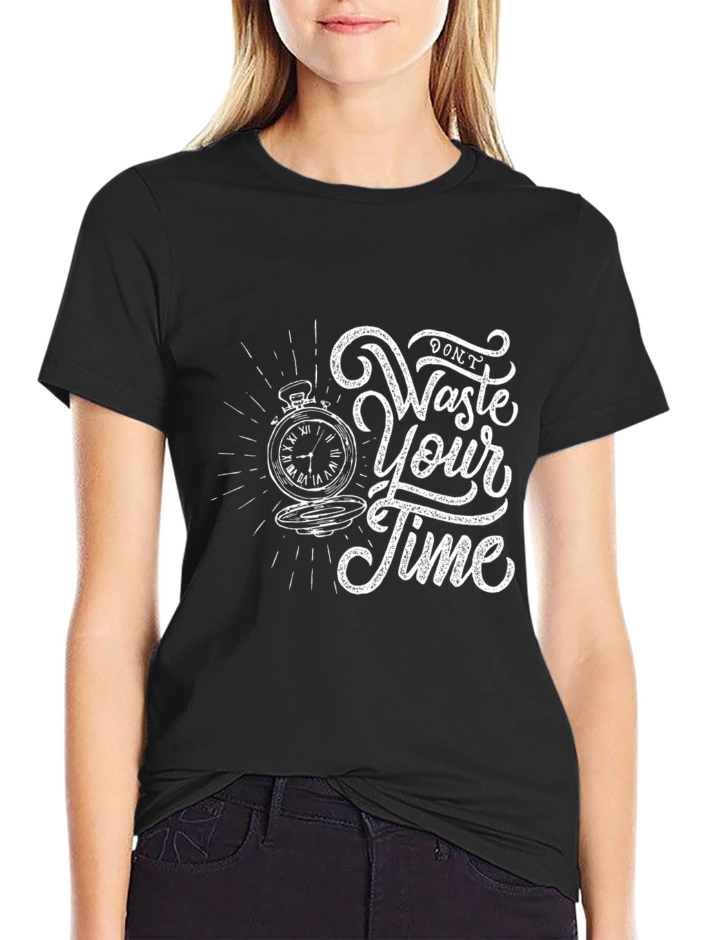 Dont Waste Your Time Graphic T-Shirt