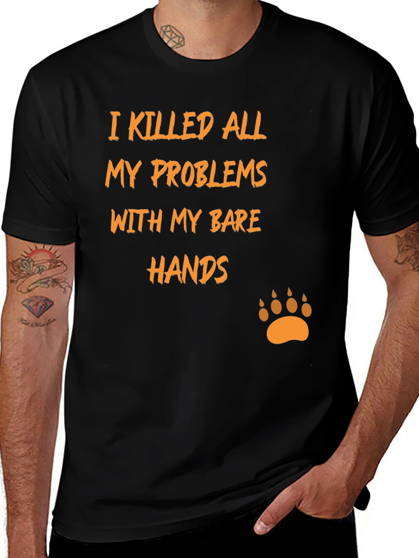 I Killed All My Problems Mens Graphic Tee
