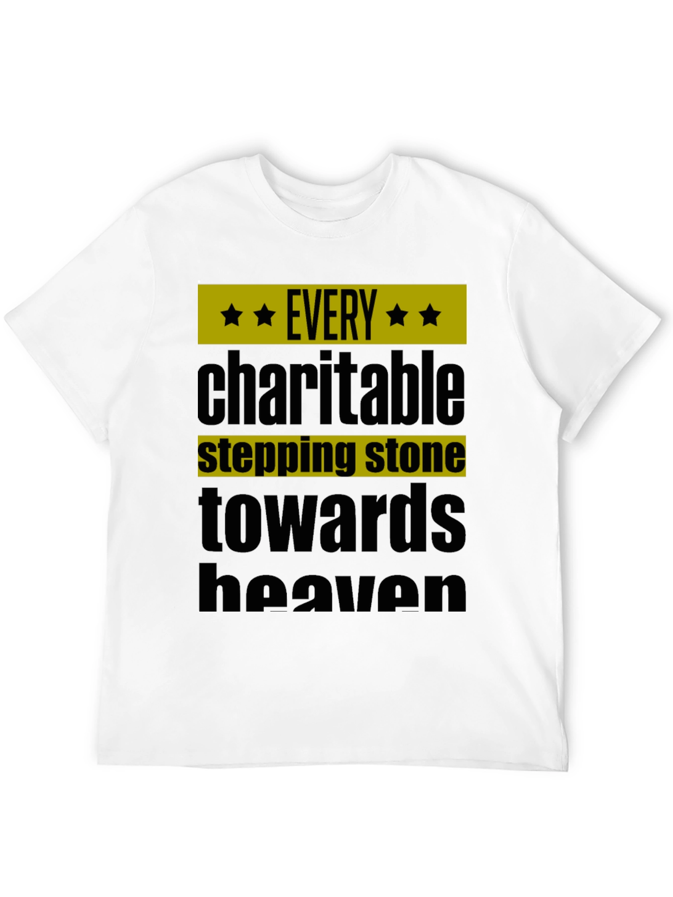 Charitable Stepping Stone T-Shirt