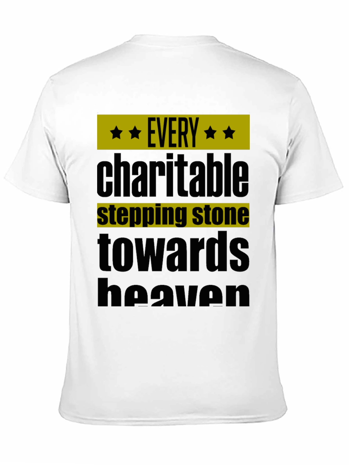 Charitable Stepping Stone T-Shirt