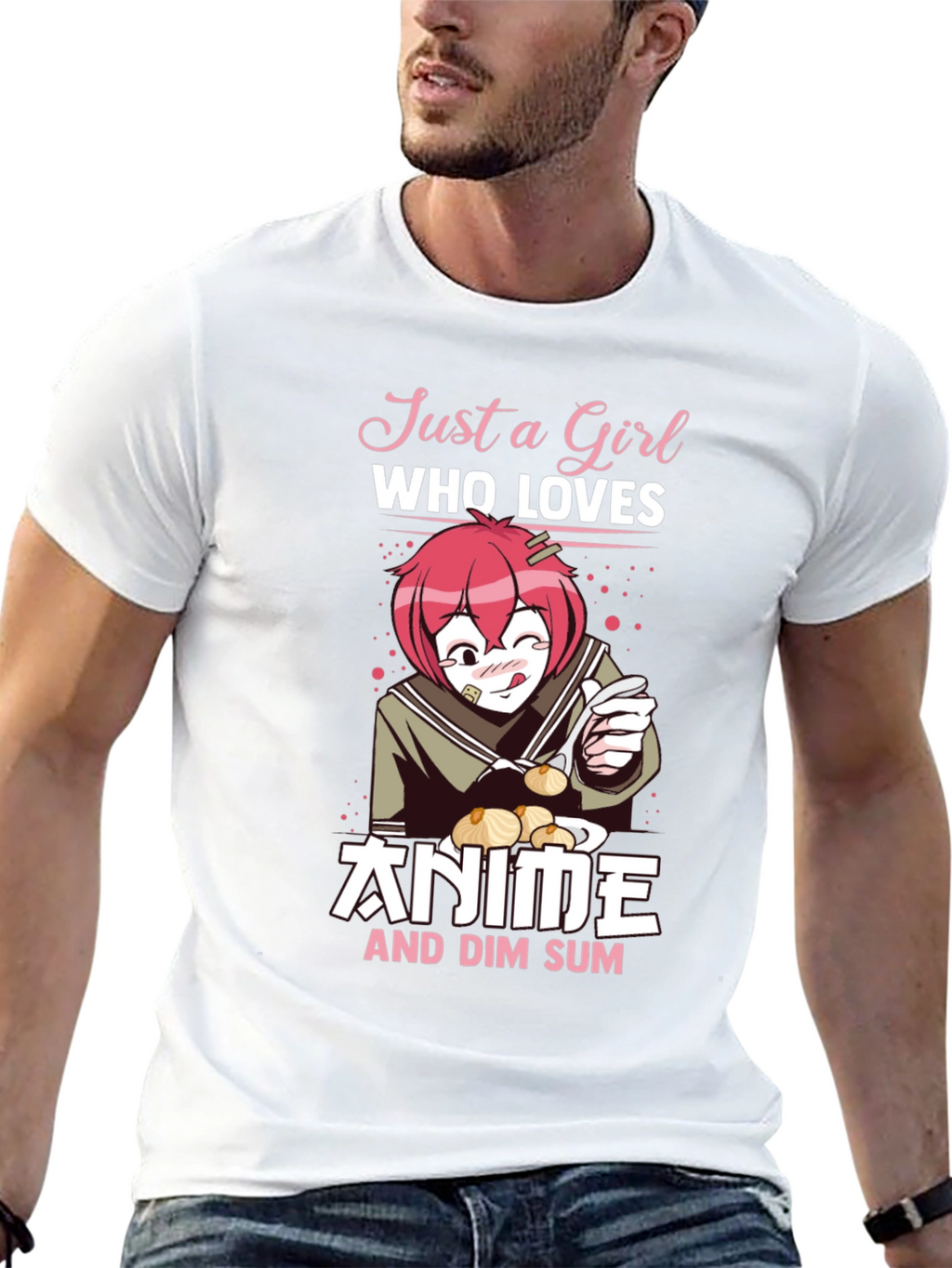 Anime & Dim Sum Girls T-Shirt