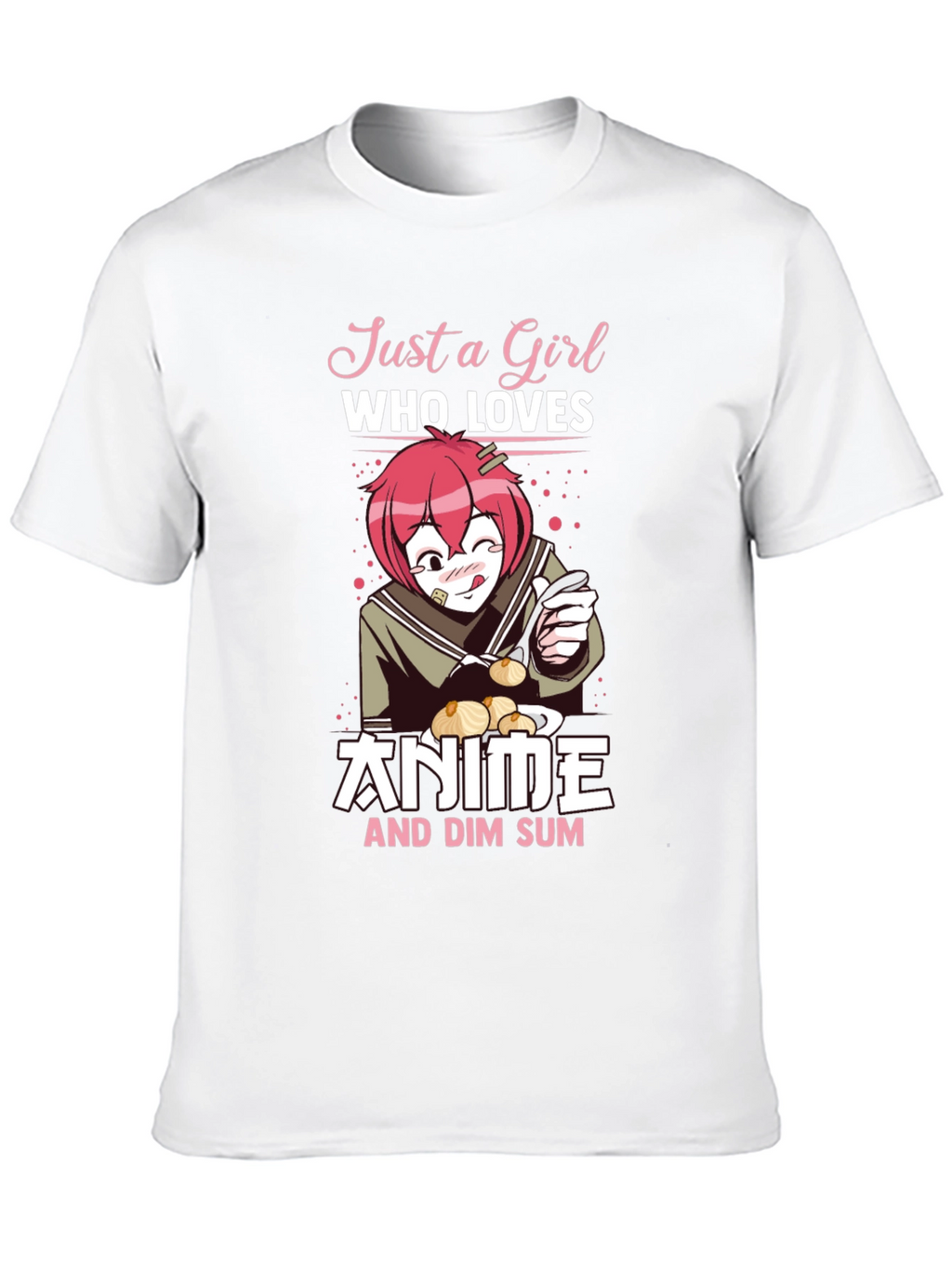 Anime & Dim Sum Girls T-Shirt