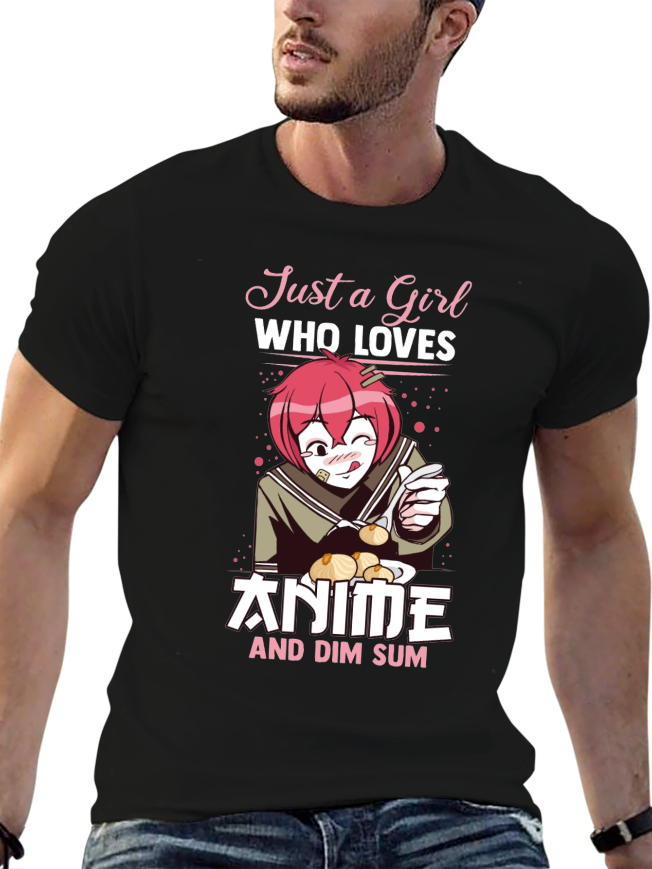 Anime & Dim Sum Girls T-Shirt