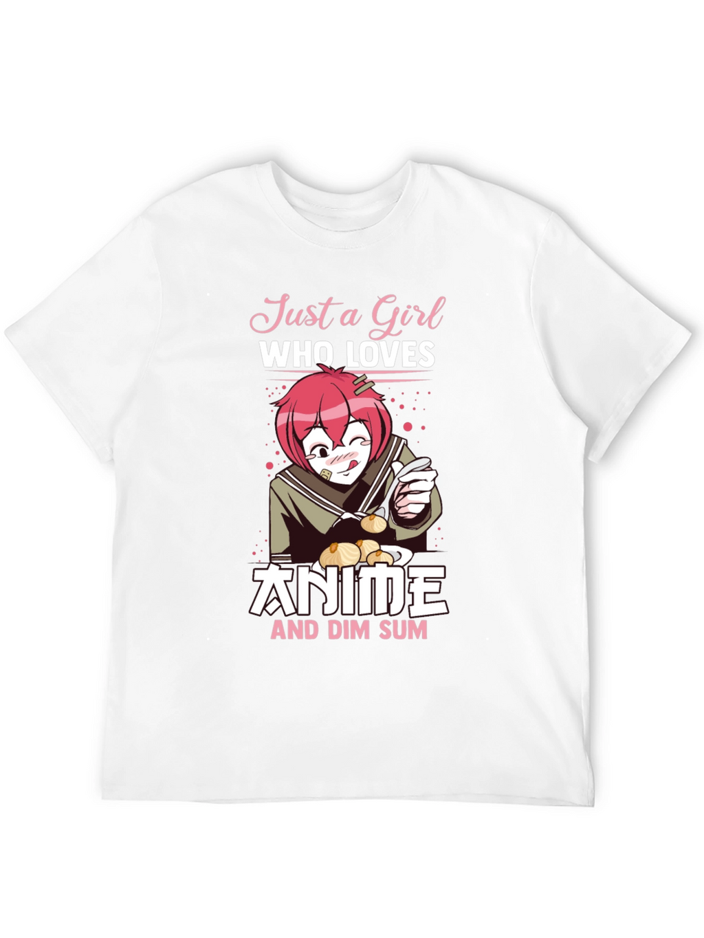 Anime & Dim Sum Girls T-Shirt