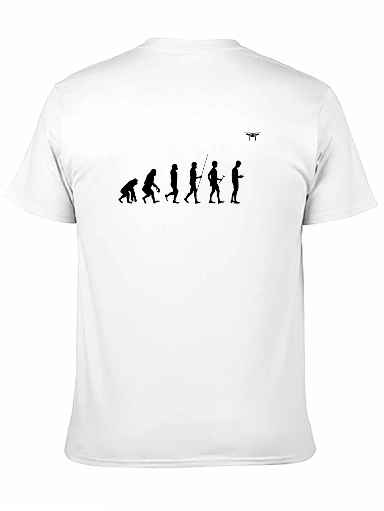Evolution of Man T-Shirt - Drone Pilot Funny Tee