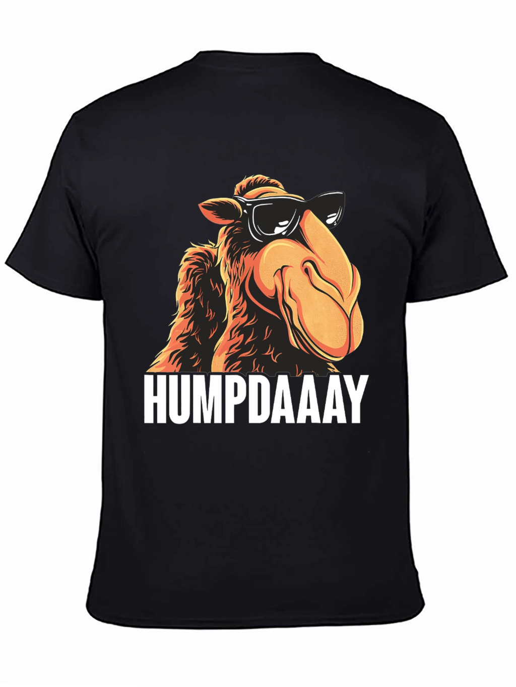 HUMPDAAAY Camel Graphic T-Shirt - Cool Black Tee