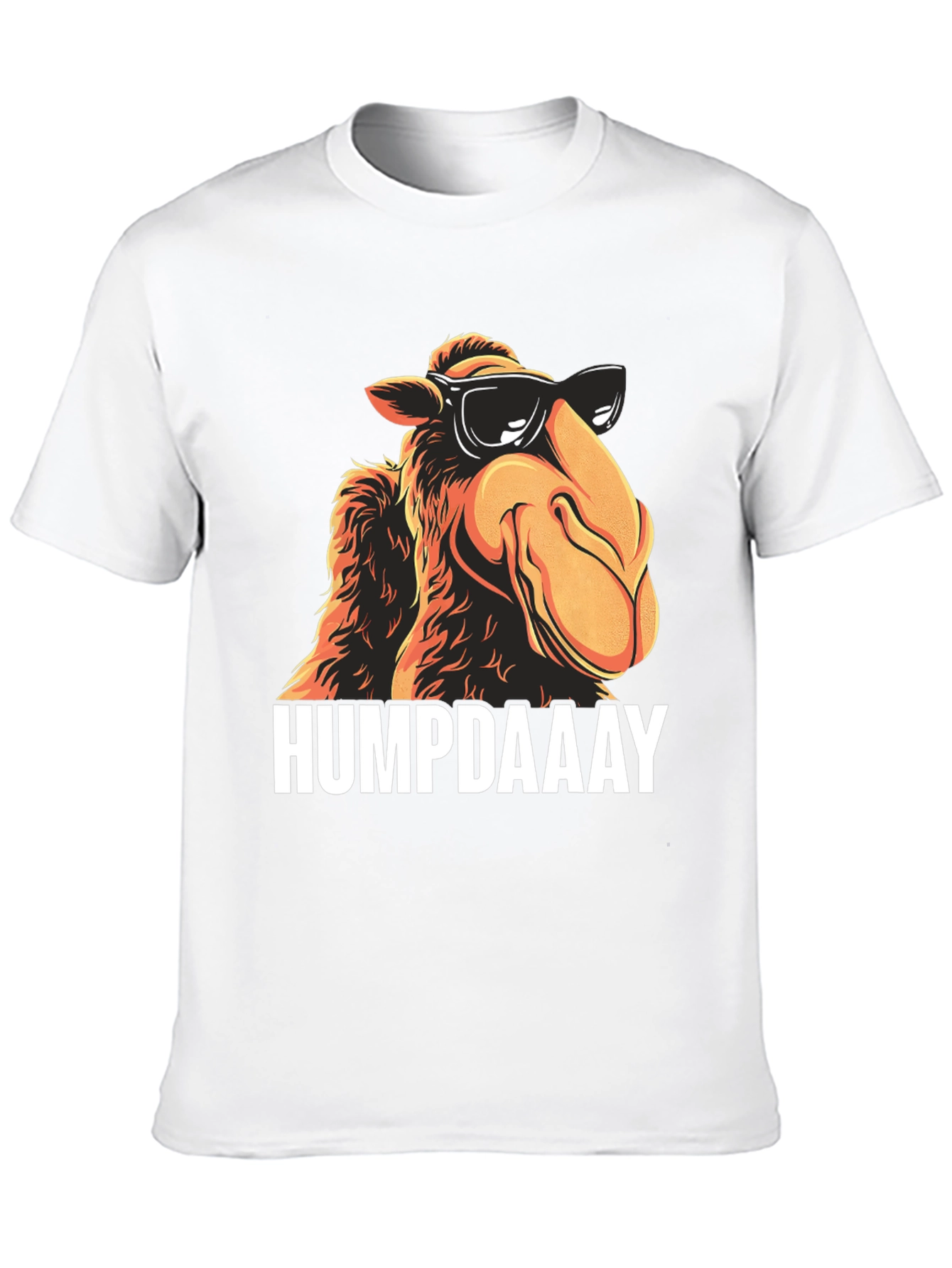 HUMPDAAAY Camel Graphic T-Shirt - Cool Black Tee